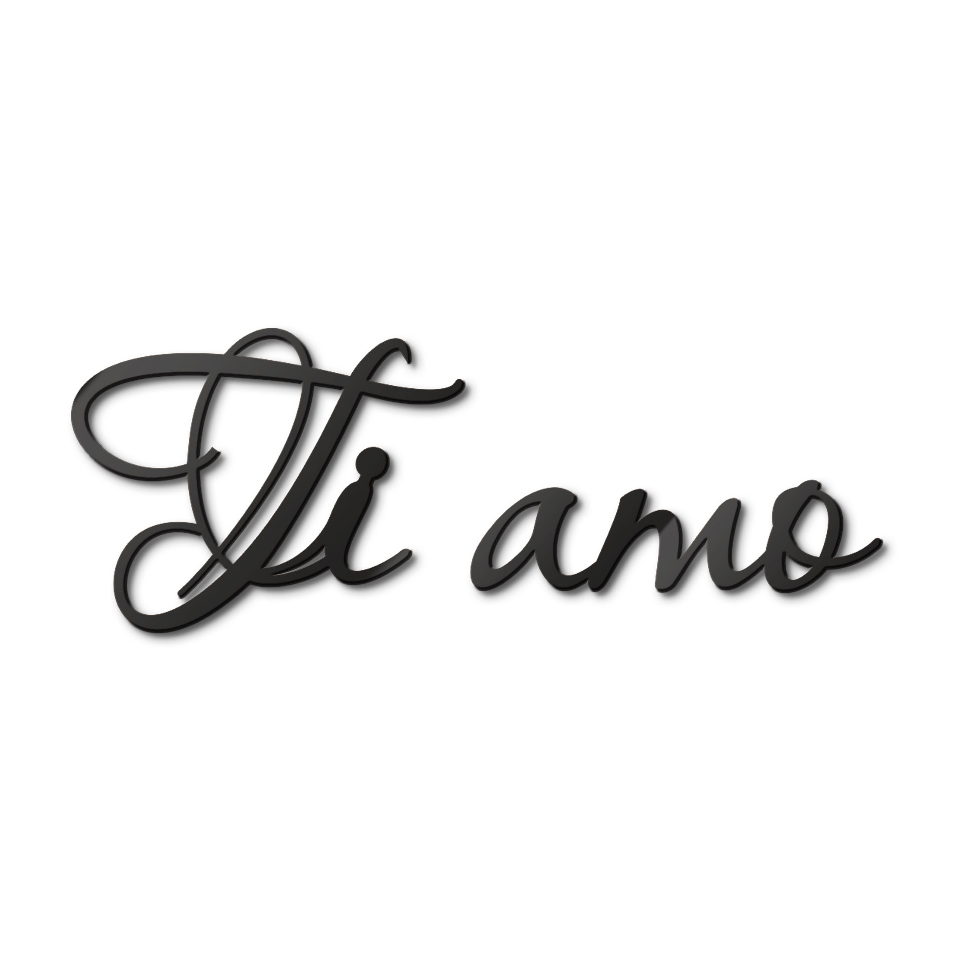 Litery akrylowe Ti amo