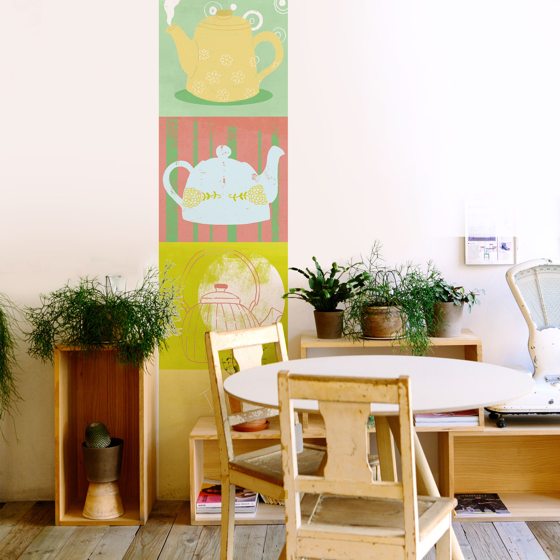Fotobehang Loske – Tea Time 01