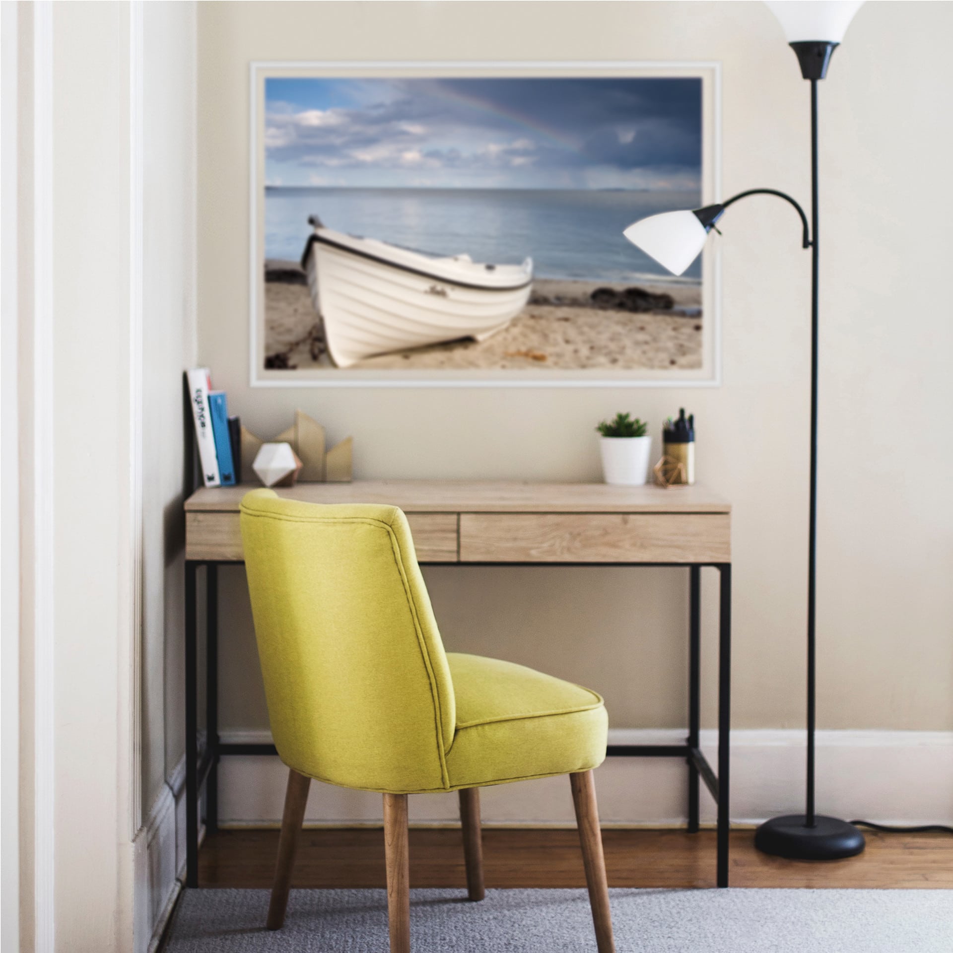 Poster autocollant - W - Plage de Rêve