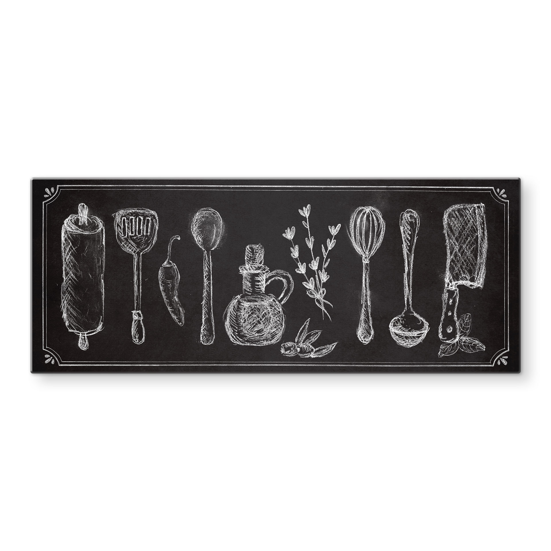 Pannello paraschizzi - Cucina rustica - panoramica