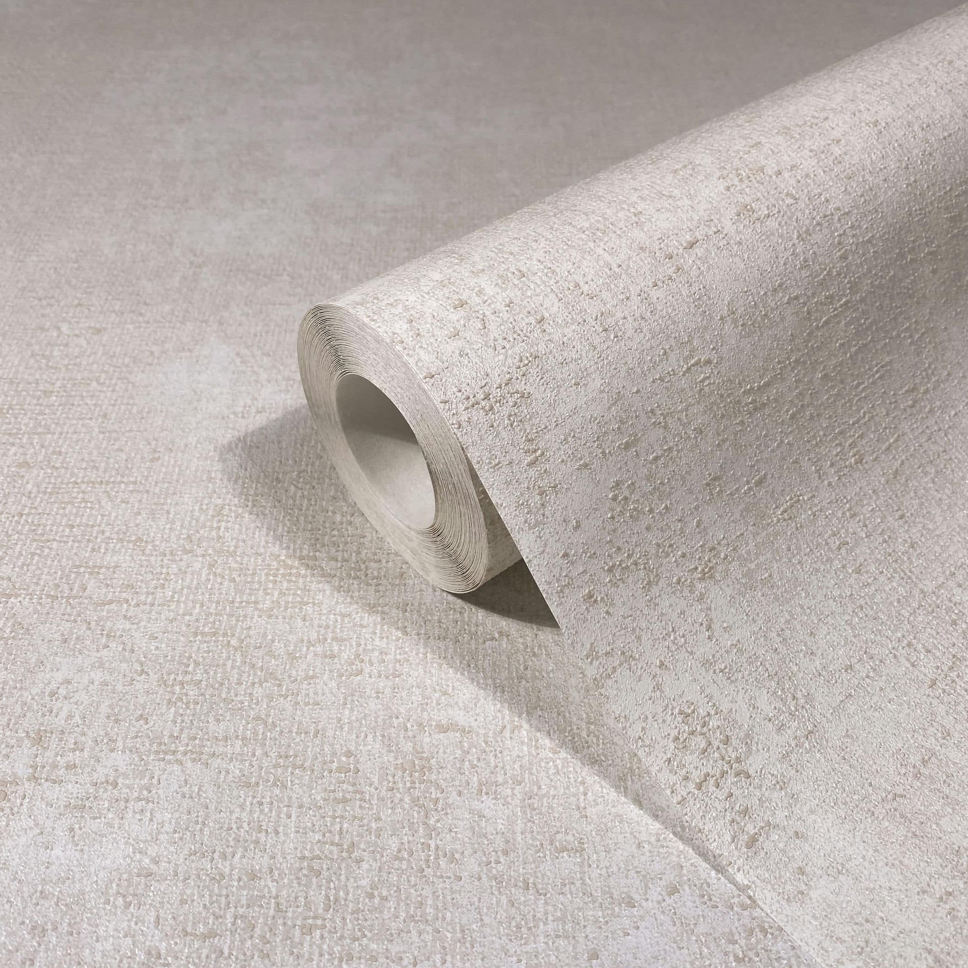 Effen behang, effen vliesbehang Novamur Jackie beige