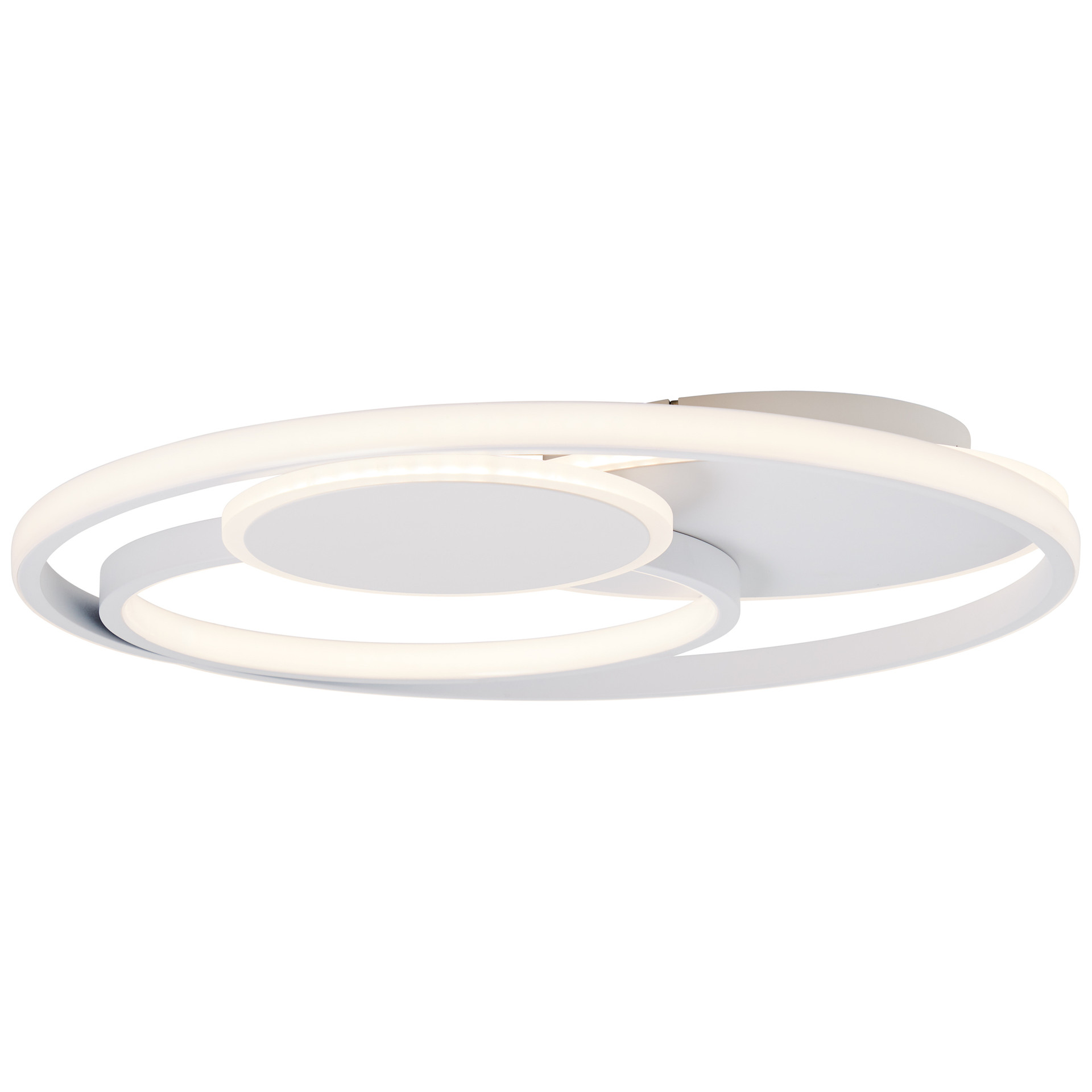 Deckenleuchte Mick, weiß, 7 x 50 cm, Metall Deckenlampe, dimmbar