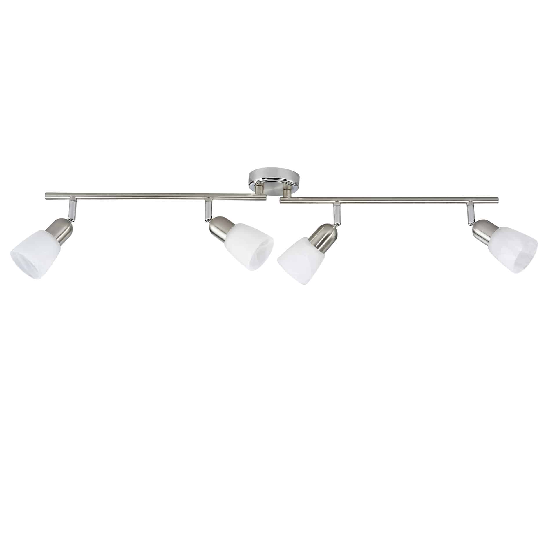 Deckenleuchte Noemi, silber, 13 x 70 cm, Metall Strahler
