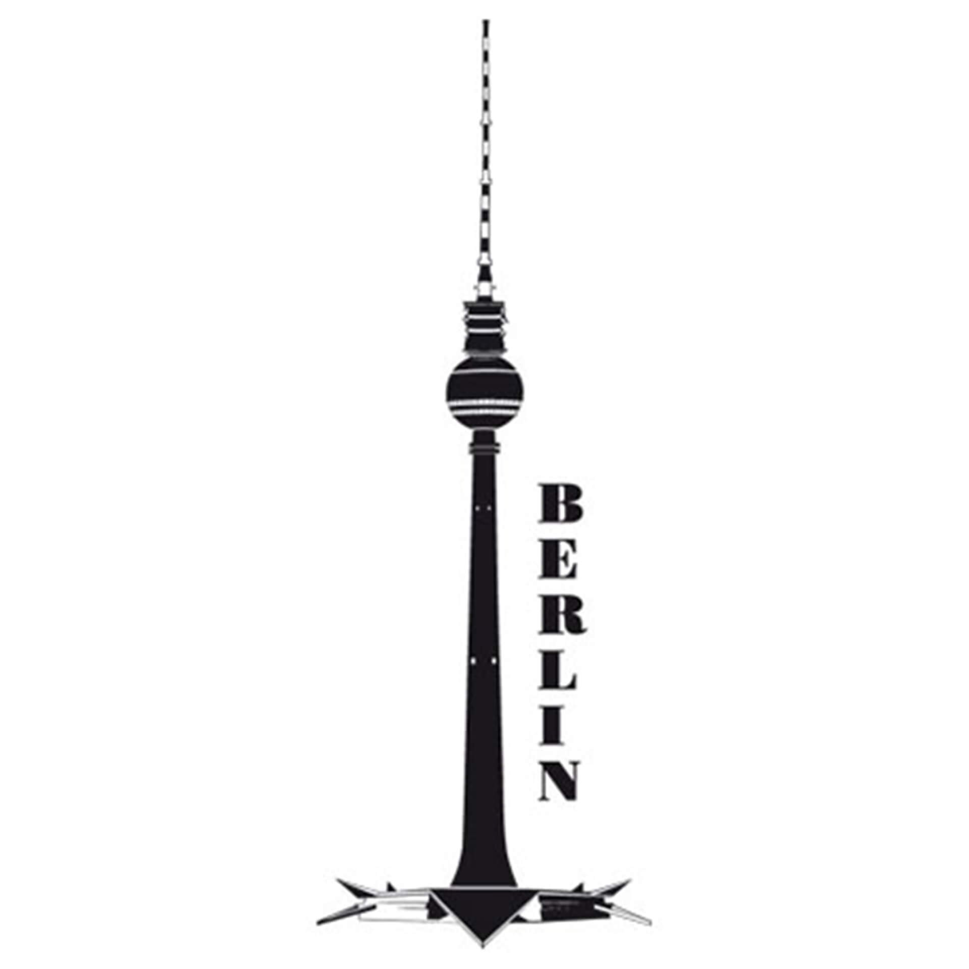 Wallsticker Berlin TV Tårn 1