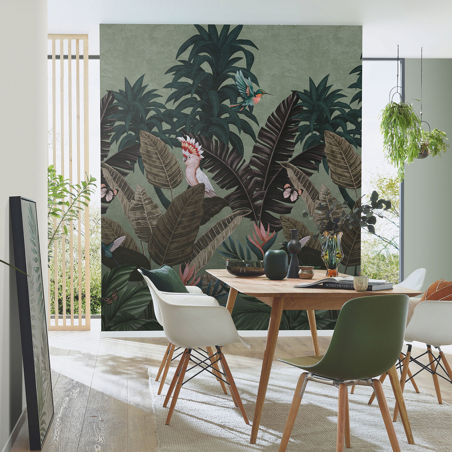 Papier peint numérique Tropical Twilight en 1,5x2,7m Fashion for Walls 4 de Guido Maria Kretschmer