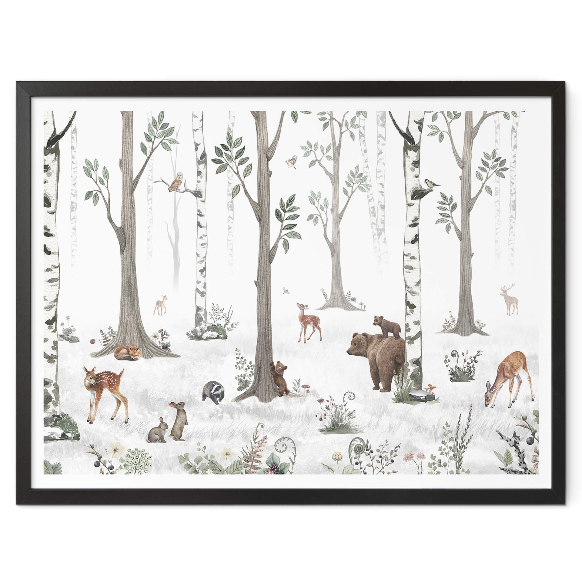 Poster Kikki Belle - Beauté de la forêt