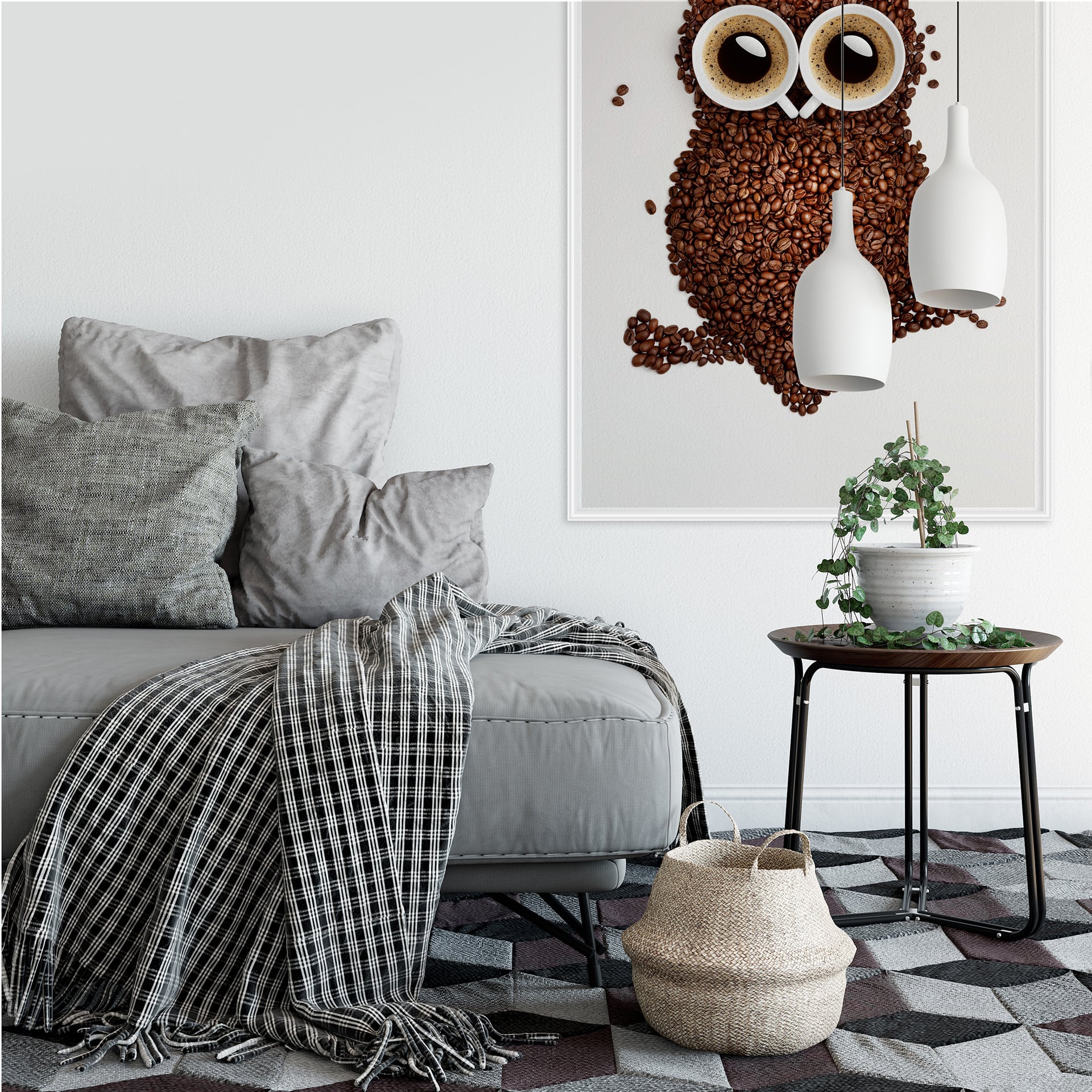 Wallprint W - Kaffeeeule