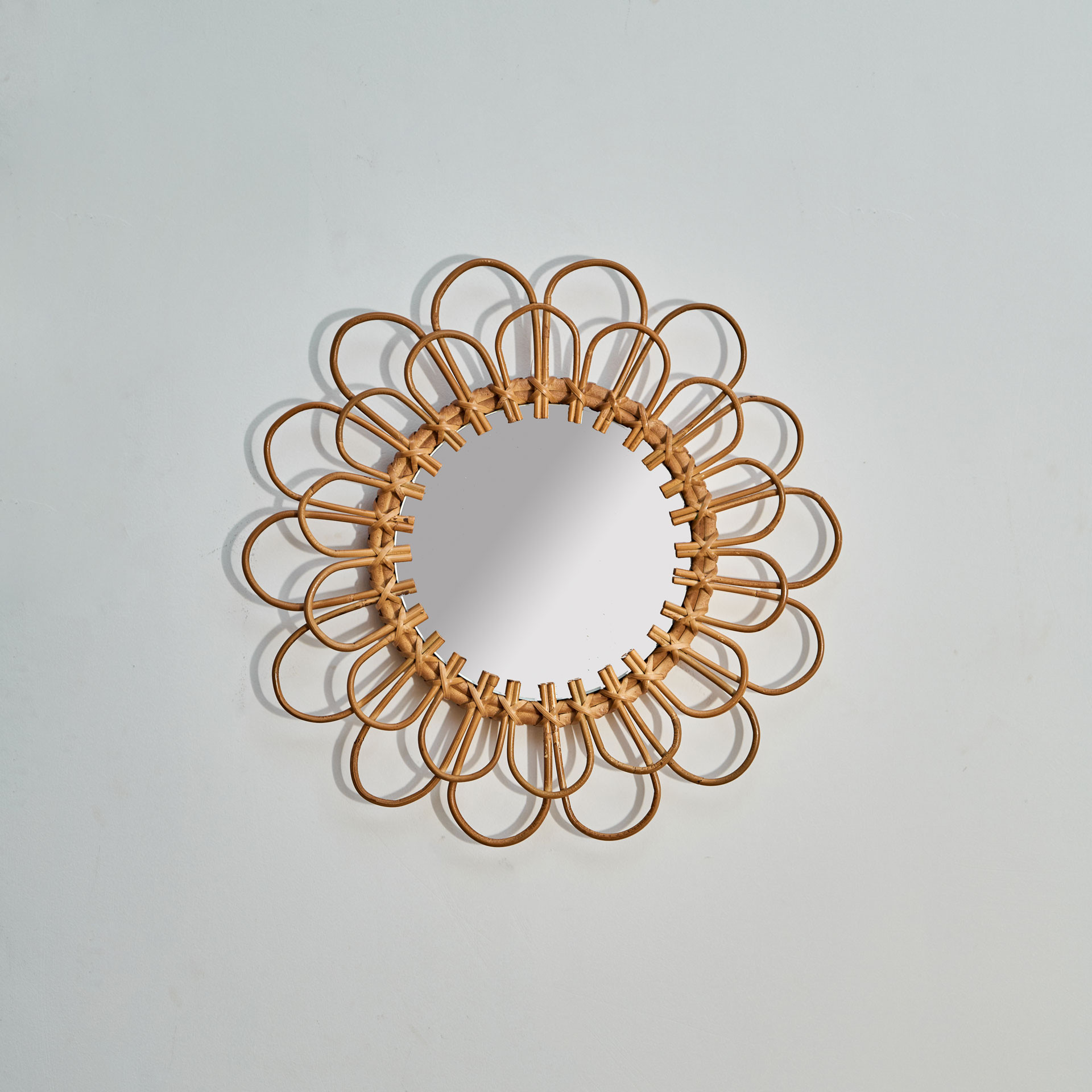 Wandspiegel rund gold Boho - Marrakesh - Ø 40 cm