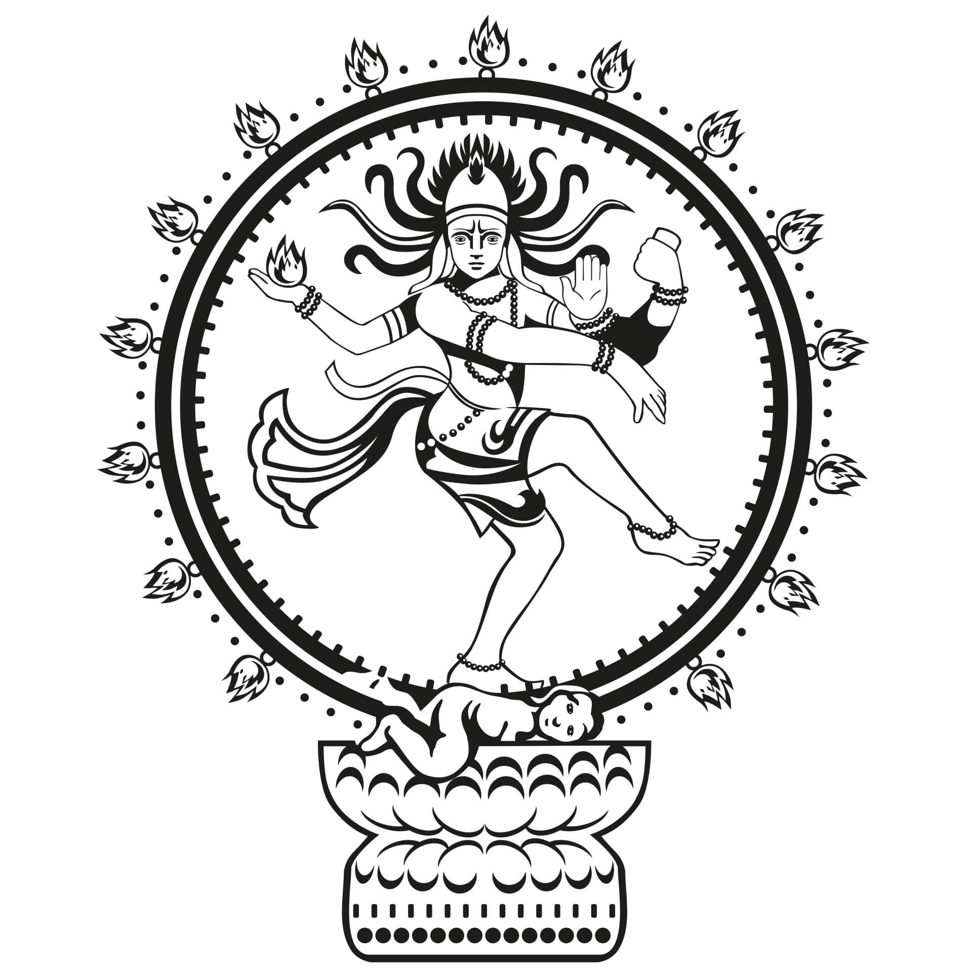 Wallsticker -  Shiva
