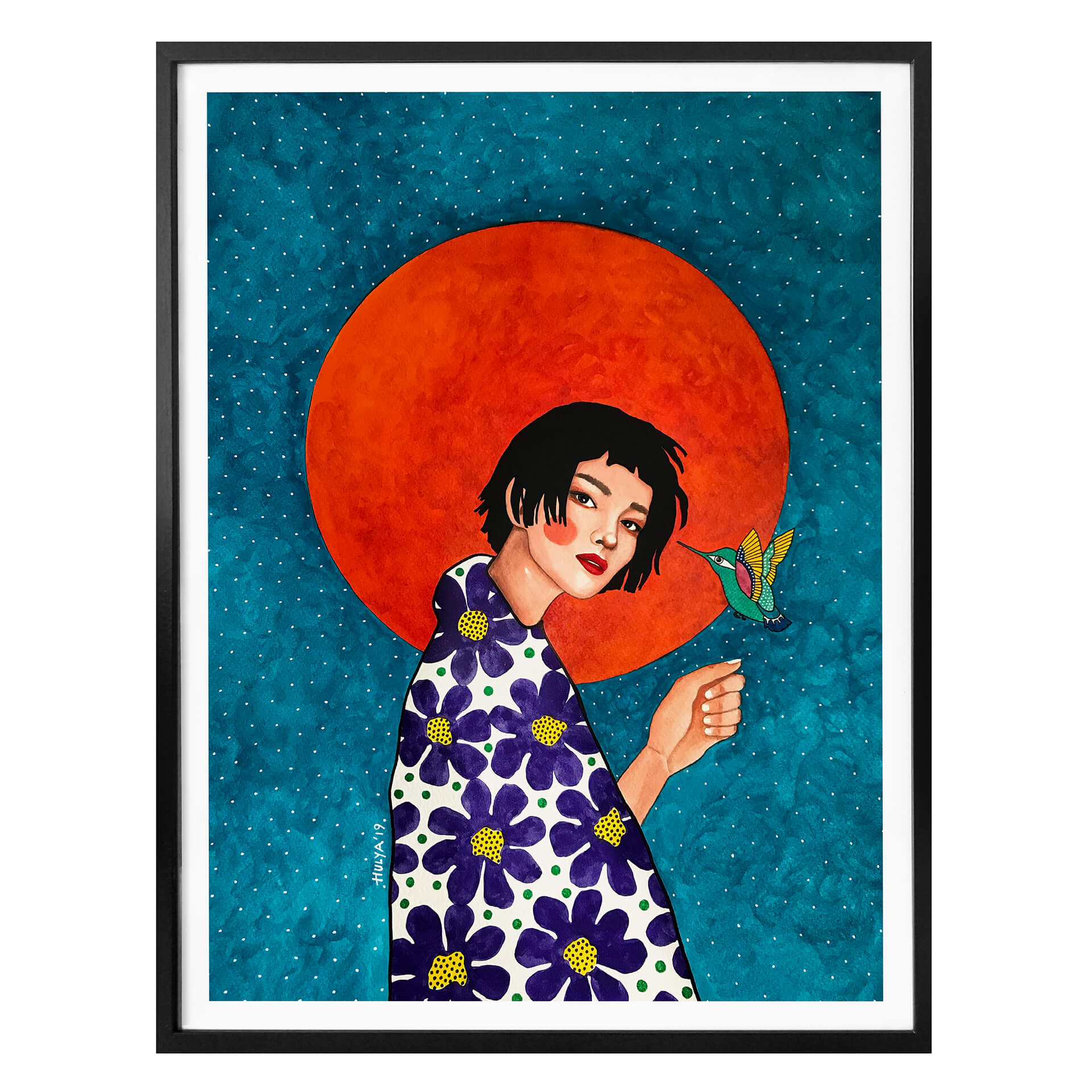 Poster Hülya - Zurücklassen