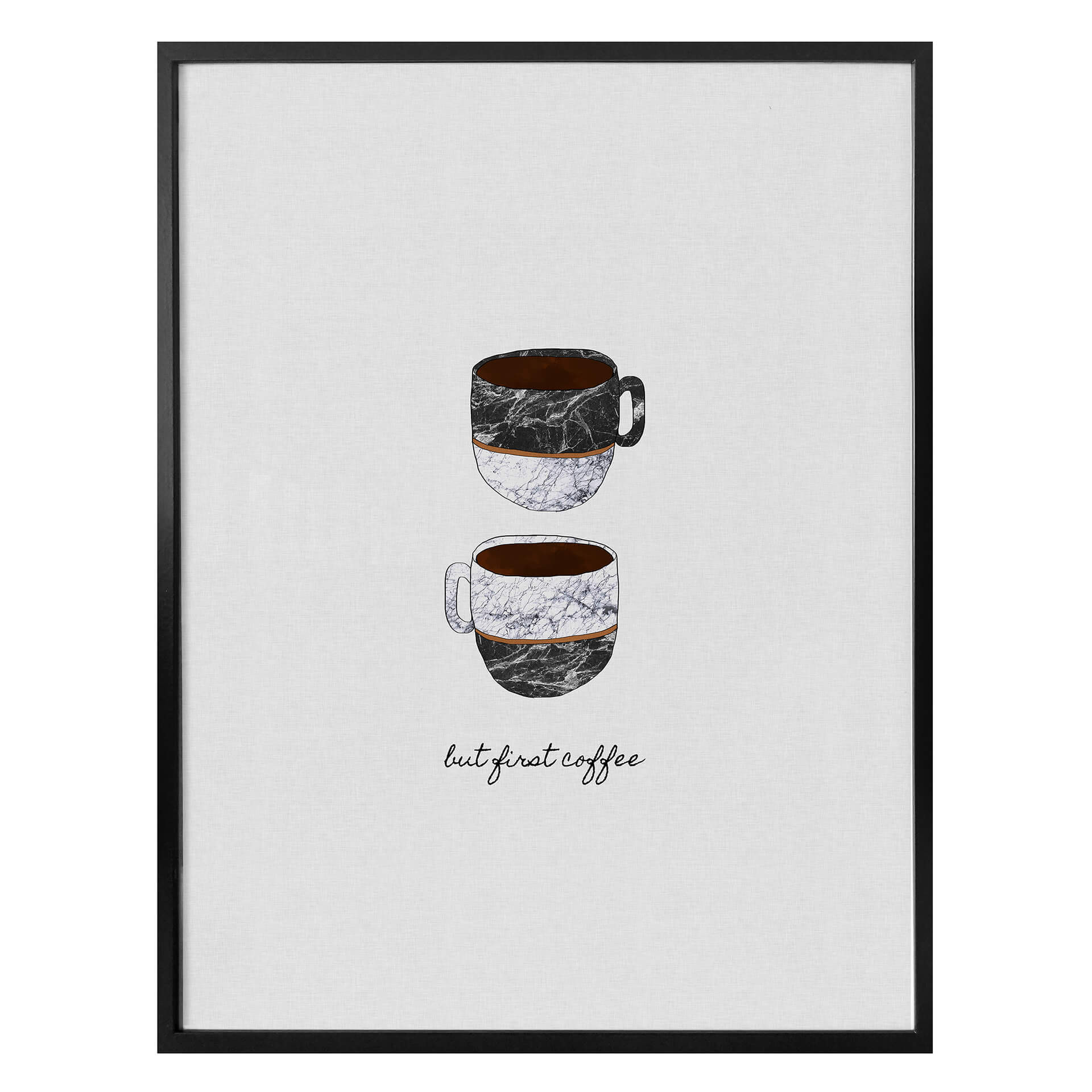 Plakat Orara Studio - Ale najpierw kawa