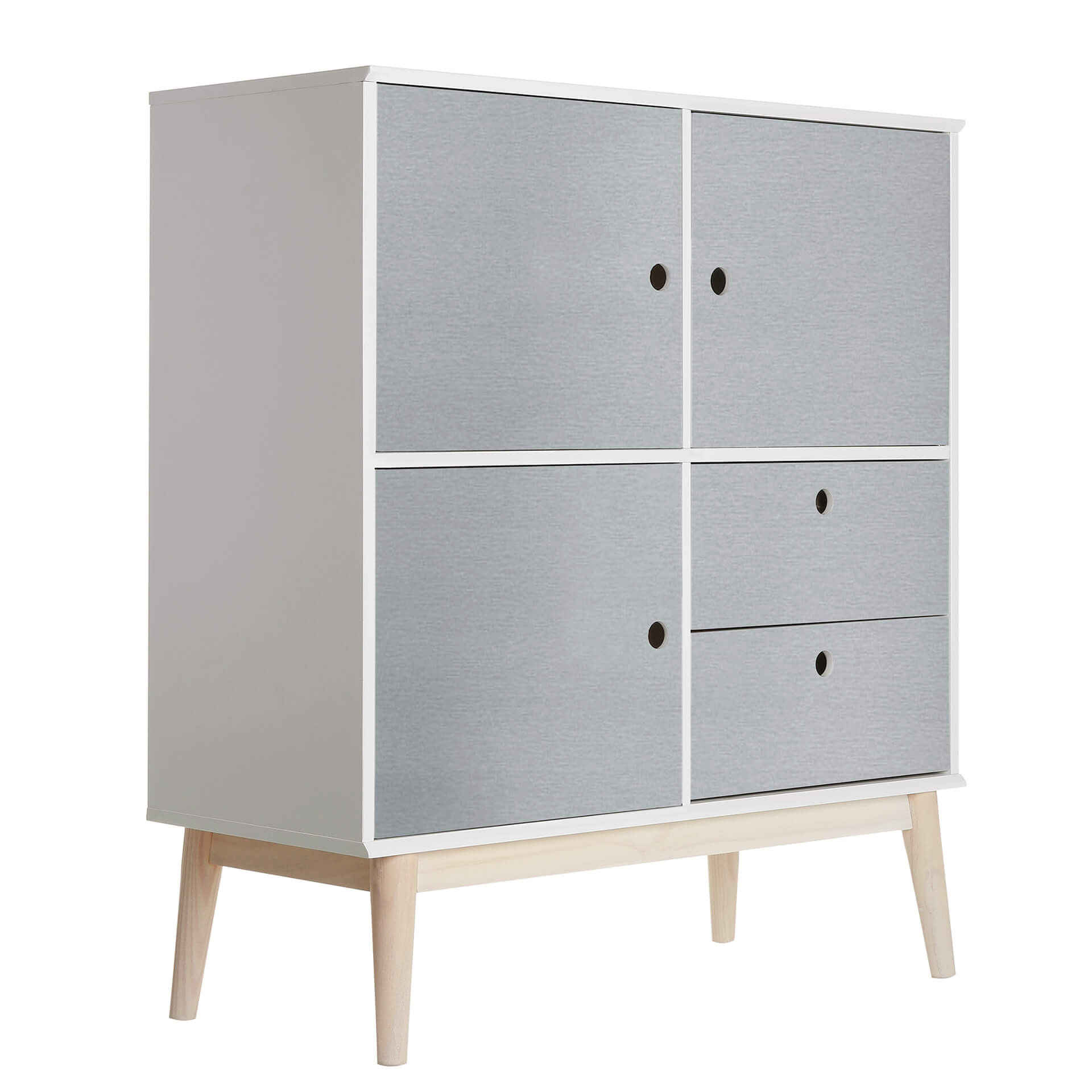 Okleiny meblowe - Uni srebrne