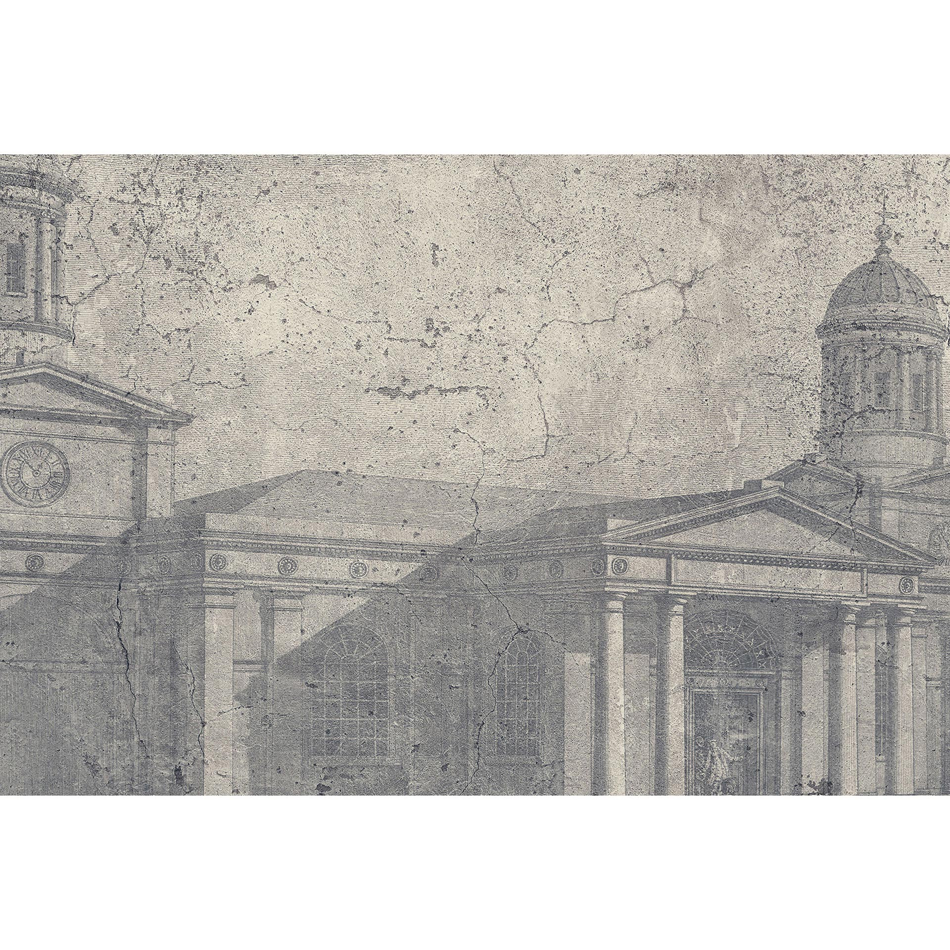 Architects Paper Papier peint photo Atelier 47 Ancient Building Architecture gris
