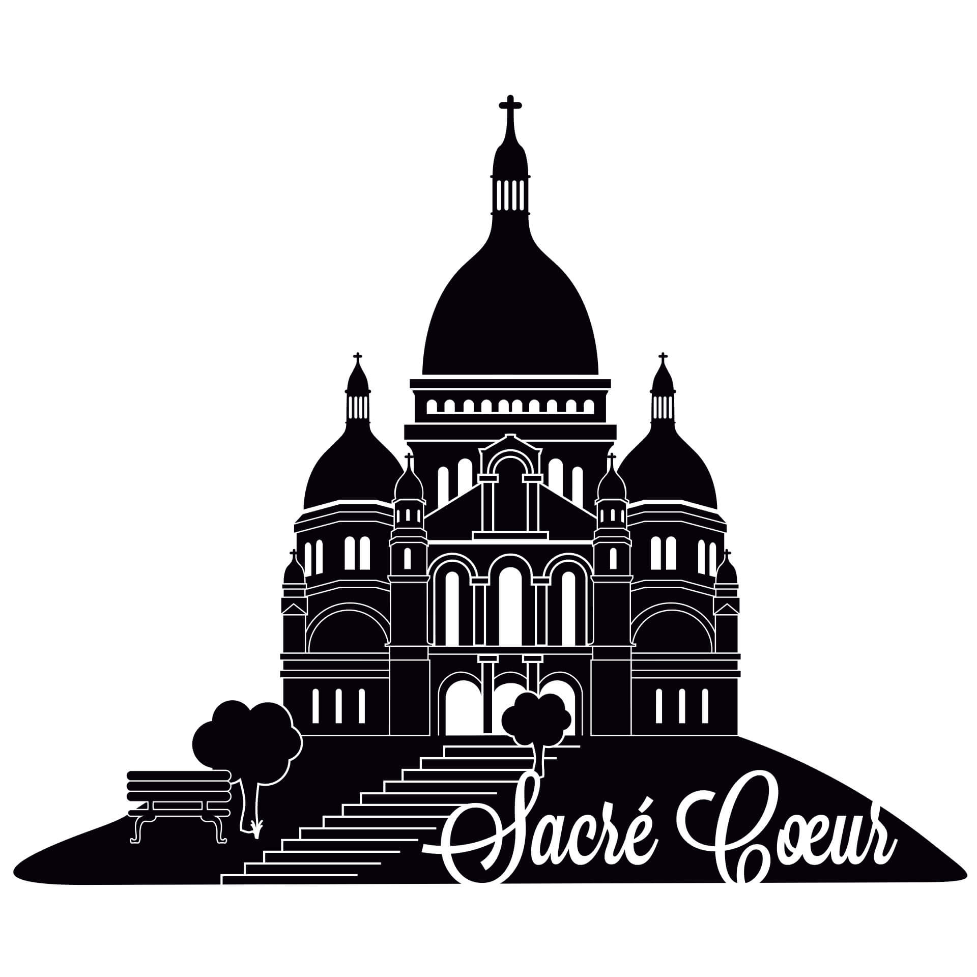 Wallsticker Sacré-Cœur