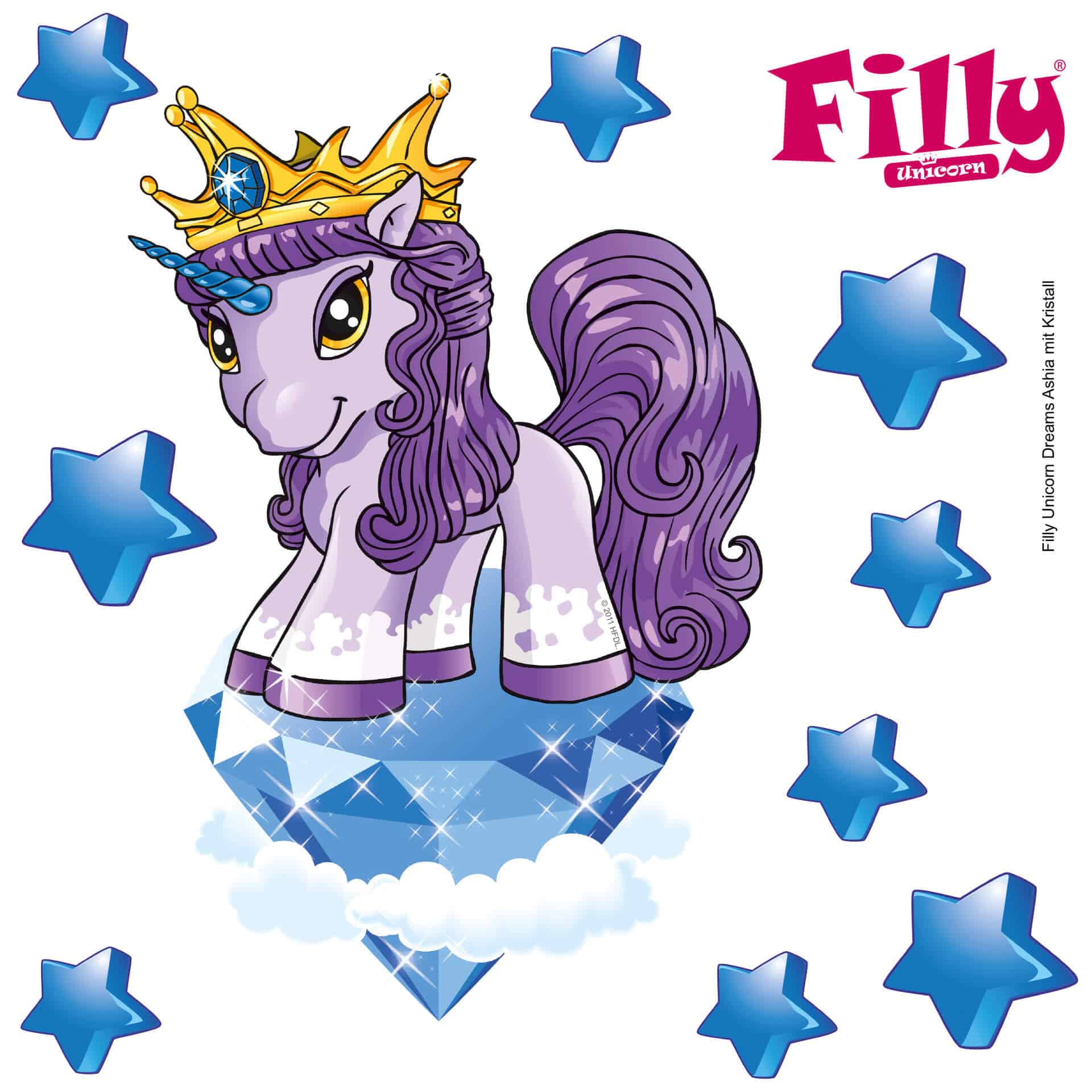 Wallsticker Filly Unicorn Dreams Ashia