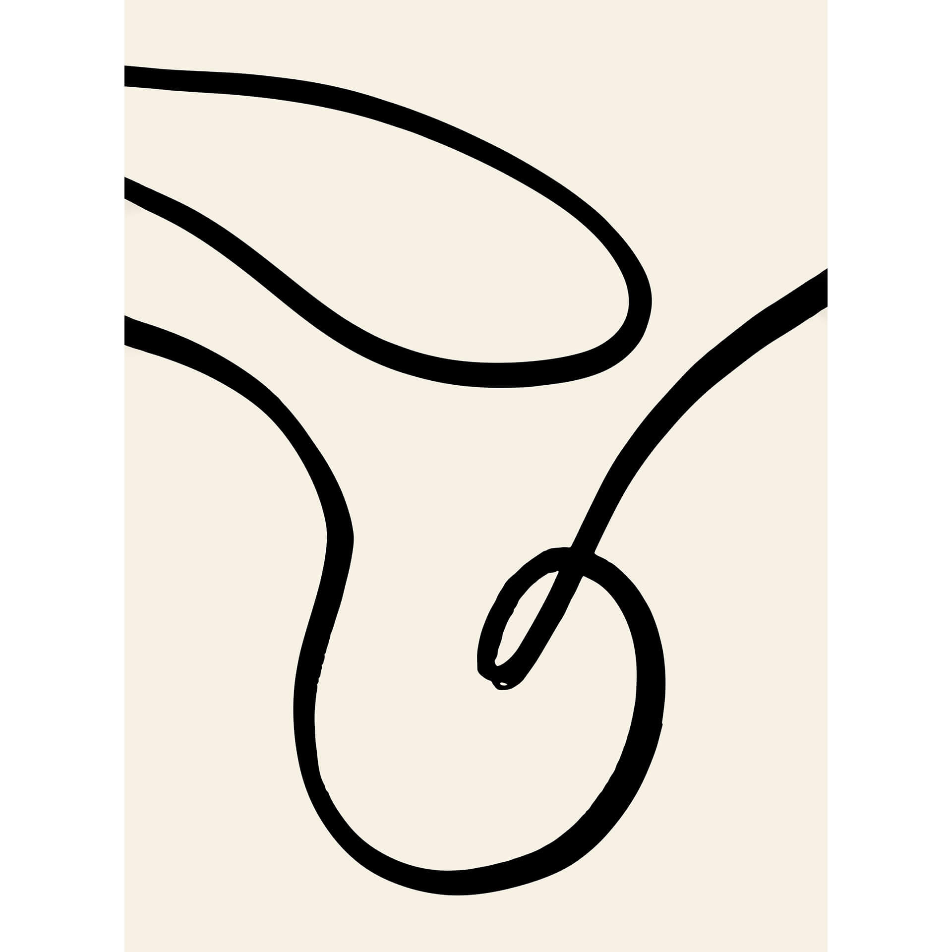 Fotobehang 1X Studio - Curvy Abstraction