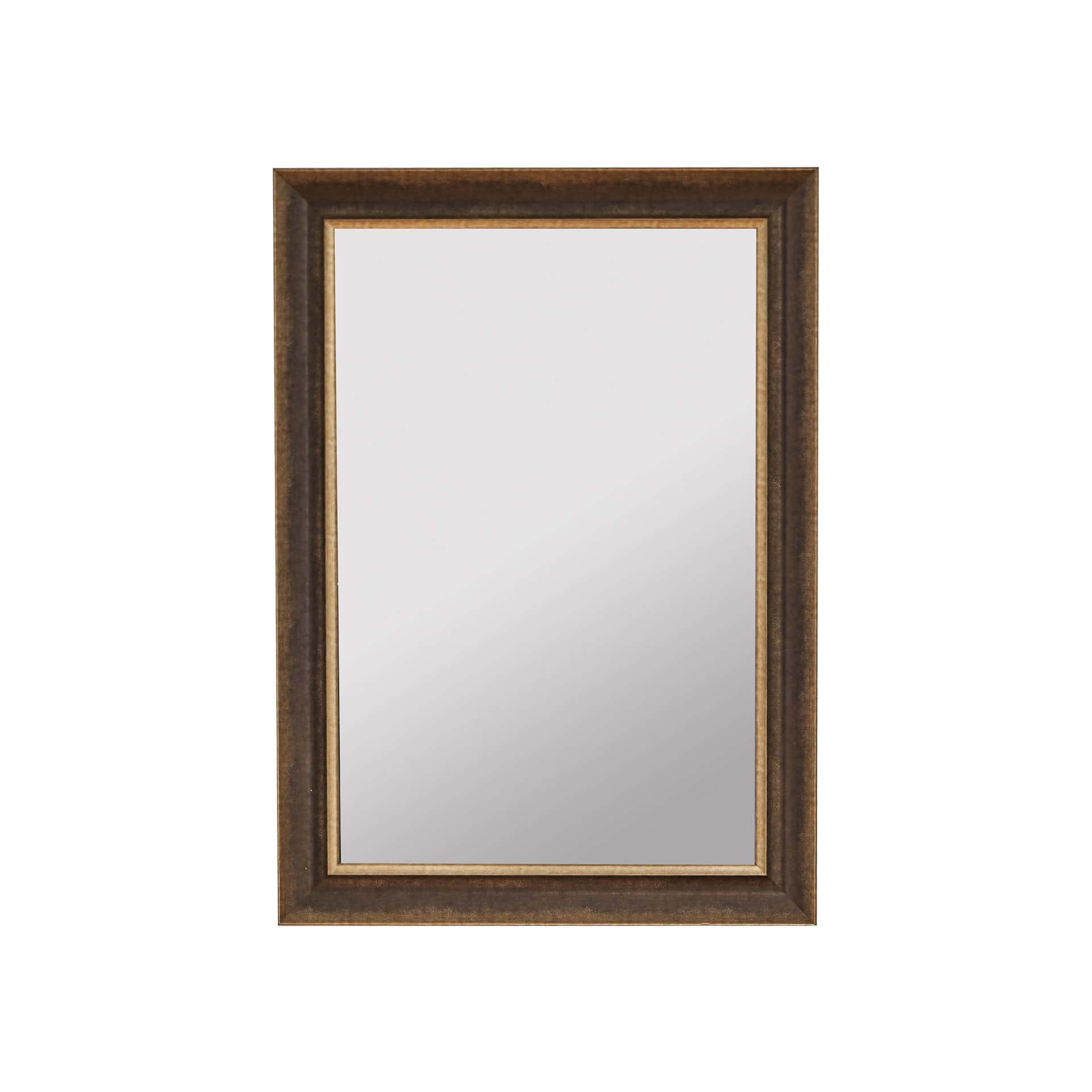 Wandspiegel gold rechteckig - Mailand - 50x70 cm