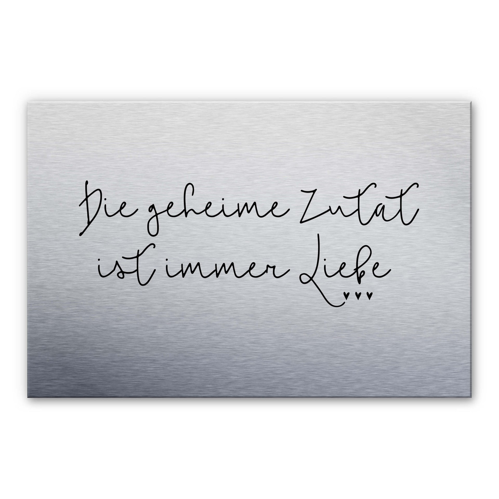 Spritzschutz - Die geheime Zutat ist immer Liebe