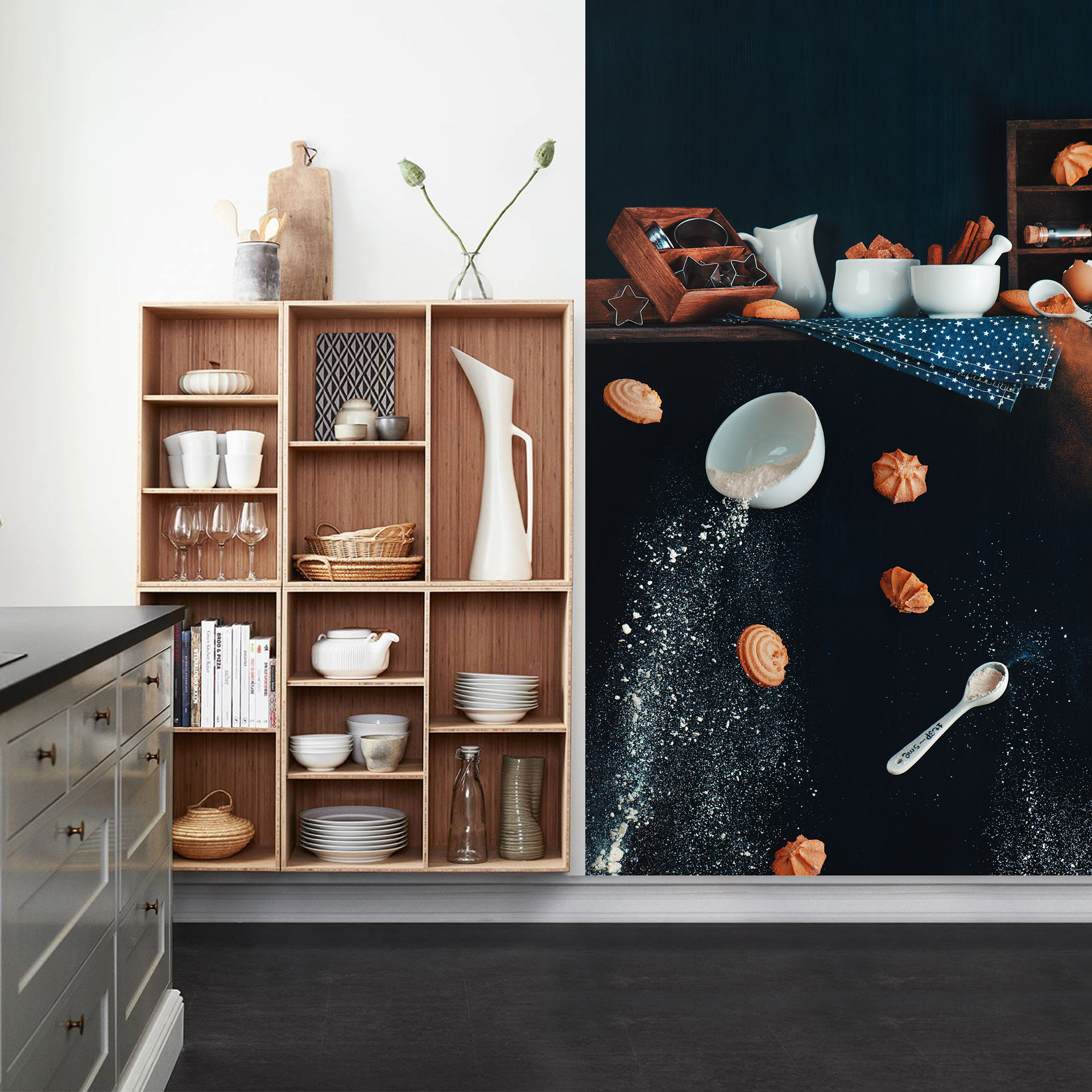 Papier peint photo Belenko - Cookies from the top