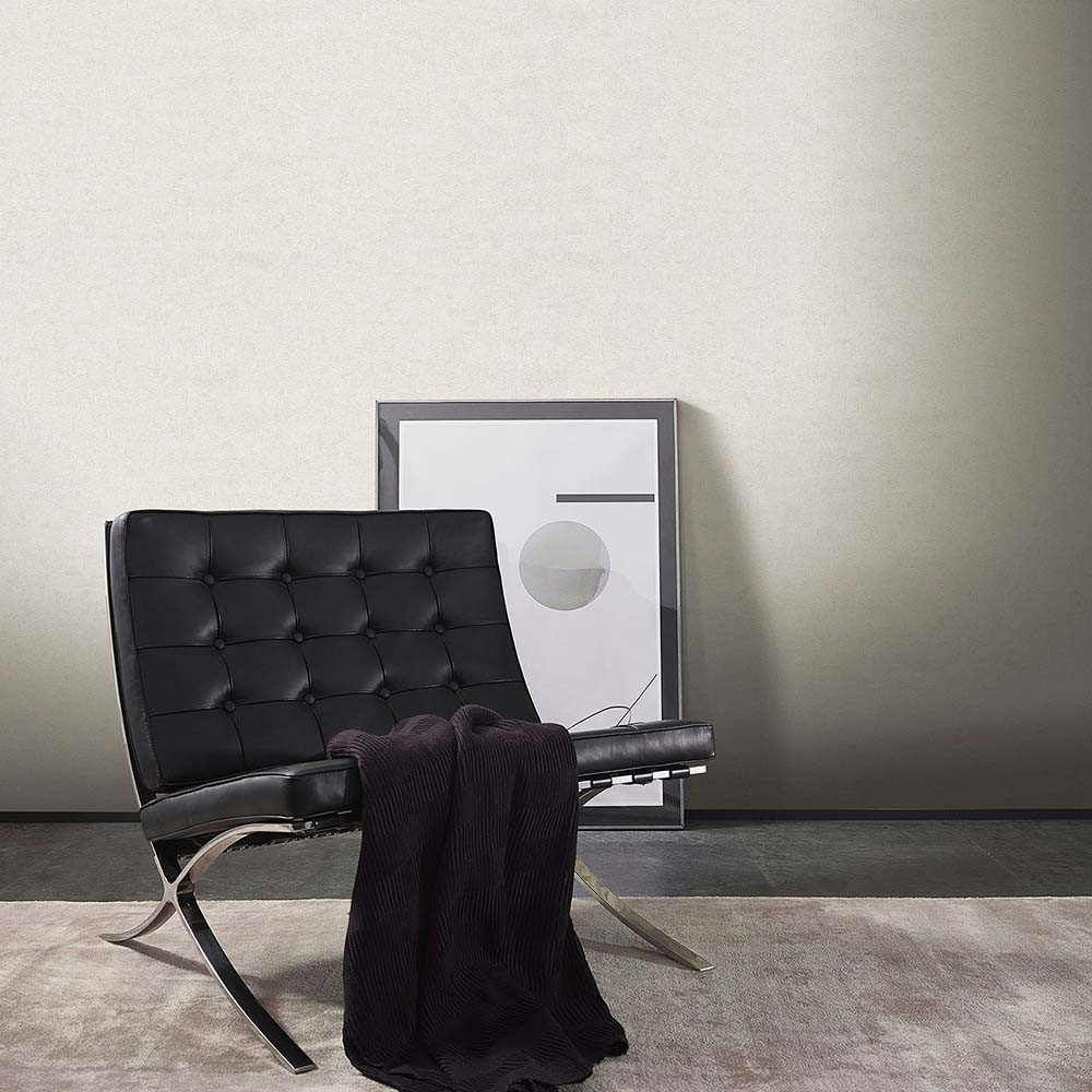 effen behang glitters, vliesbehang Fashion for Walls 4 van Guido Maria Kretschmer crème