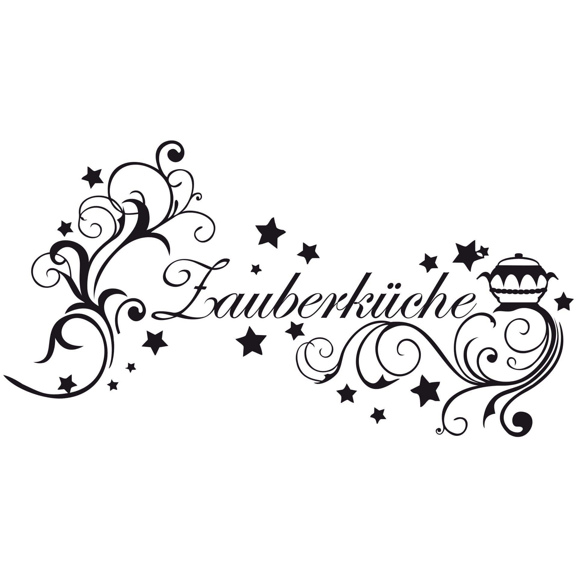 Wandtattoo Zauberküche