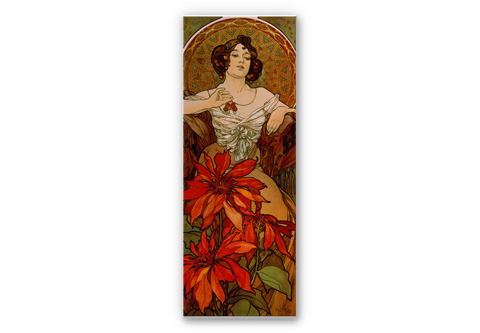 Tableau Forex - Mucha - Pierres précieuses : rubis