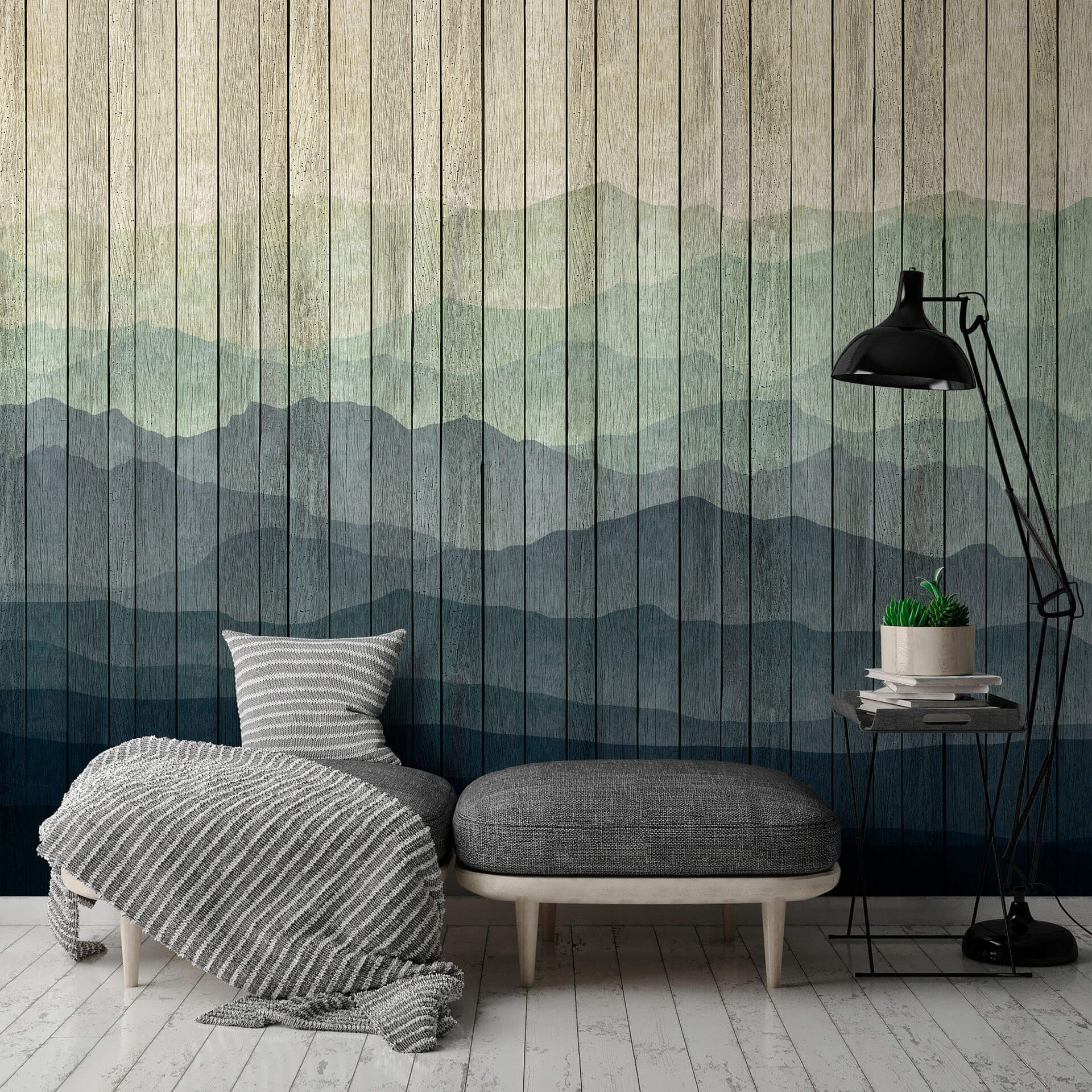 Livingwalls Fotobehang Walls by Patel 2 mountains 1