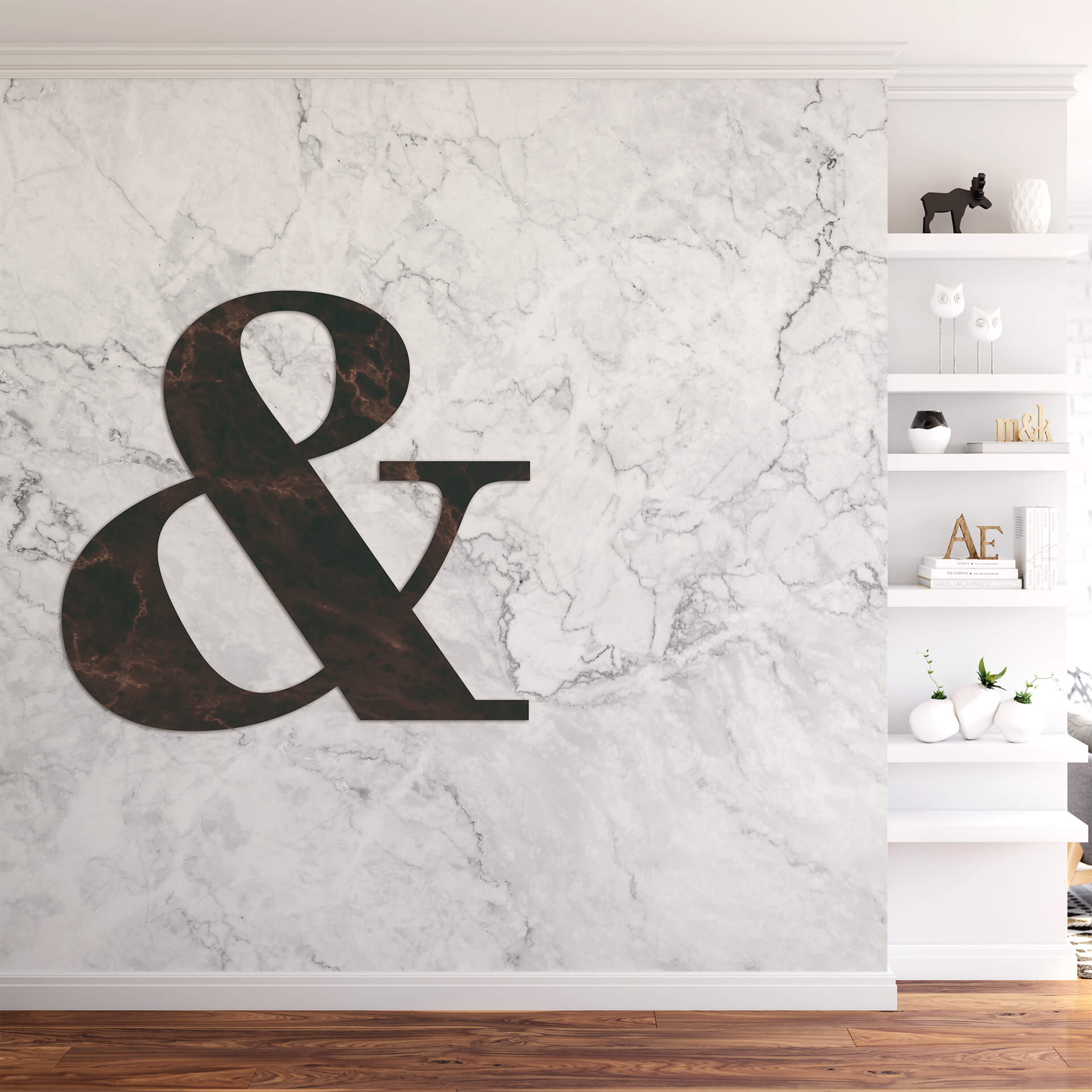 Fotobehang Ampersand