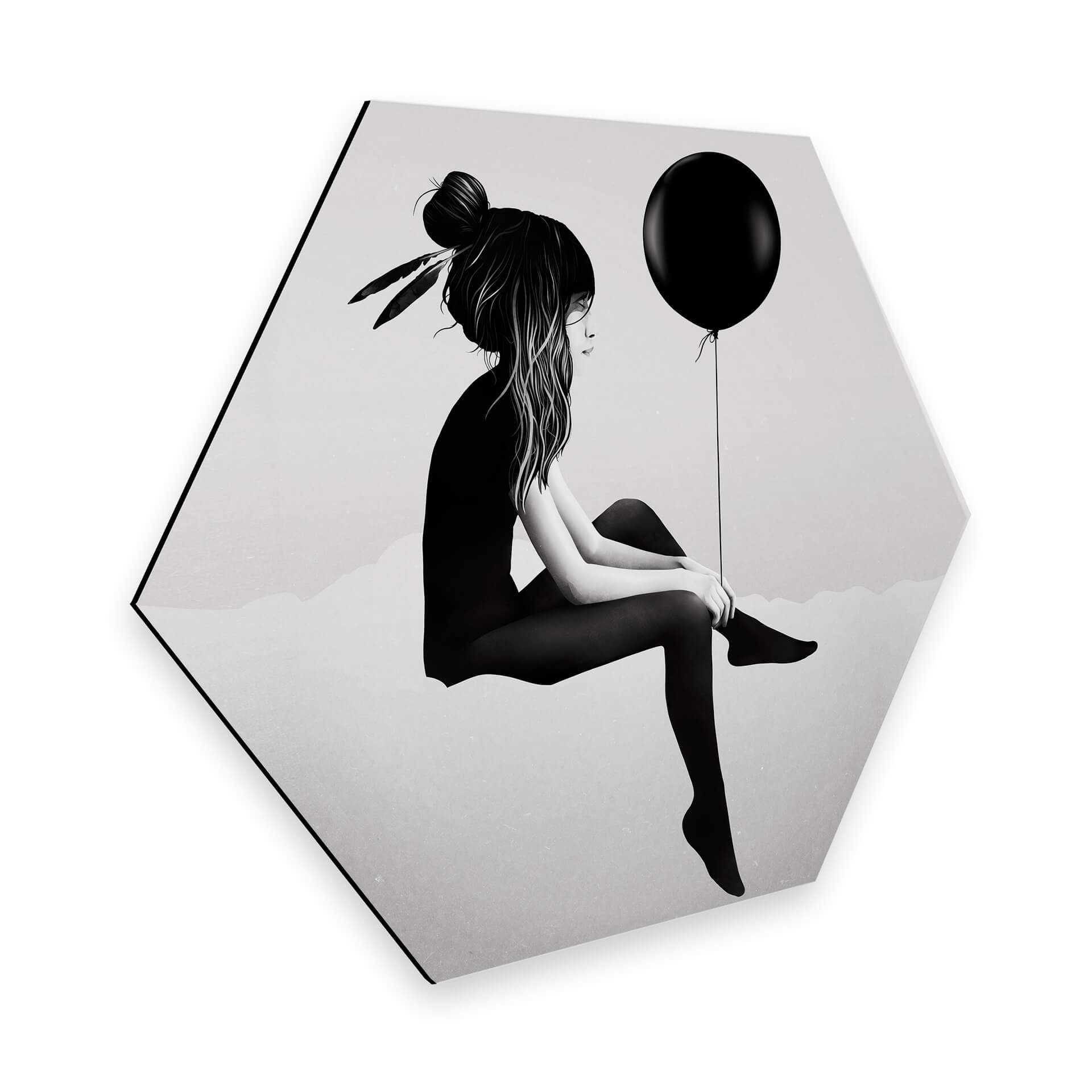 Hexagon - Alu-Dibond - Ireland - No such thing as nothing - Ballon