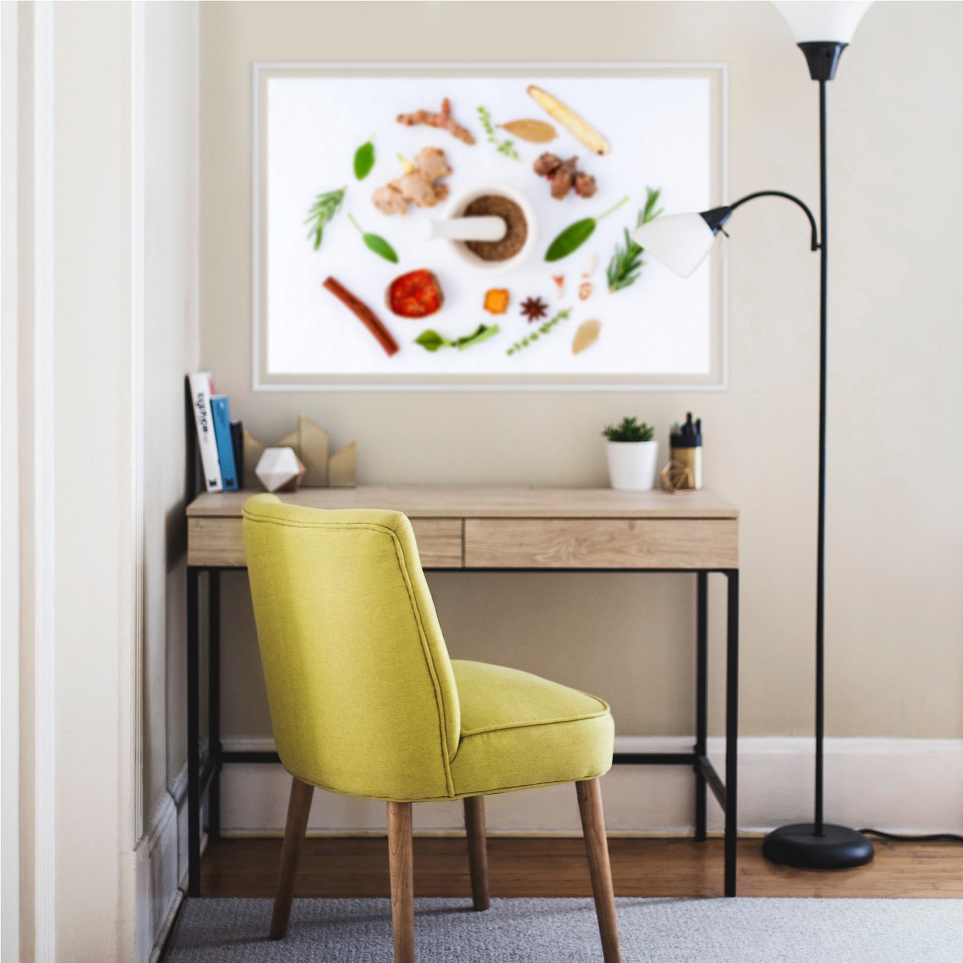 Wallprint Küchenkräuter