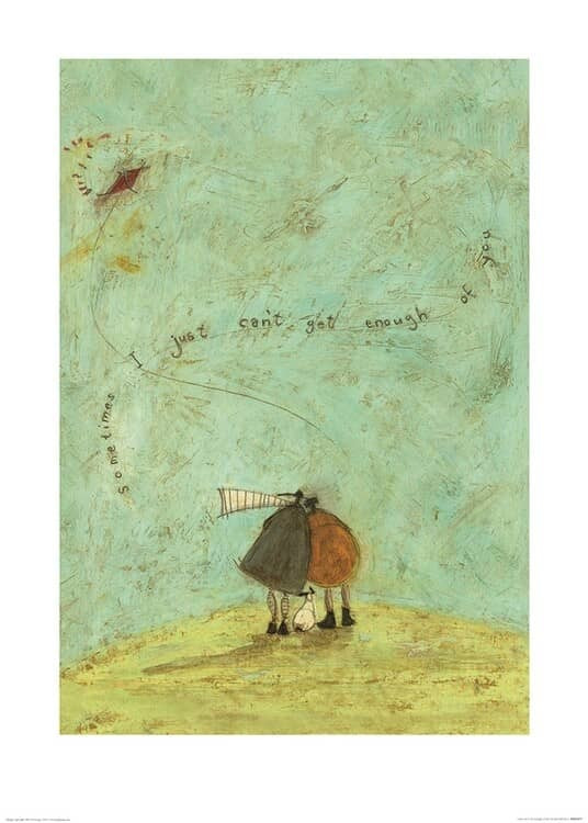 Plakat Sam Toft - I Just Can't Get Enough of You kunsttryk, Sam Toft (50 x 70 cm)