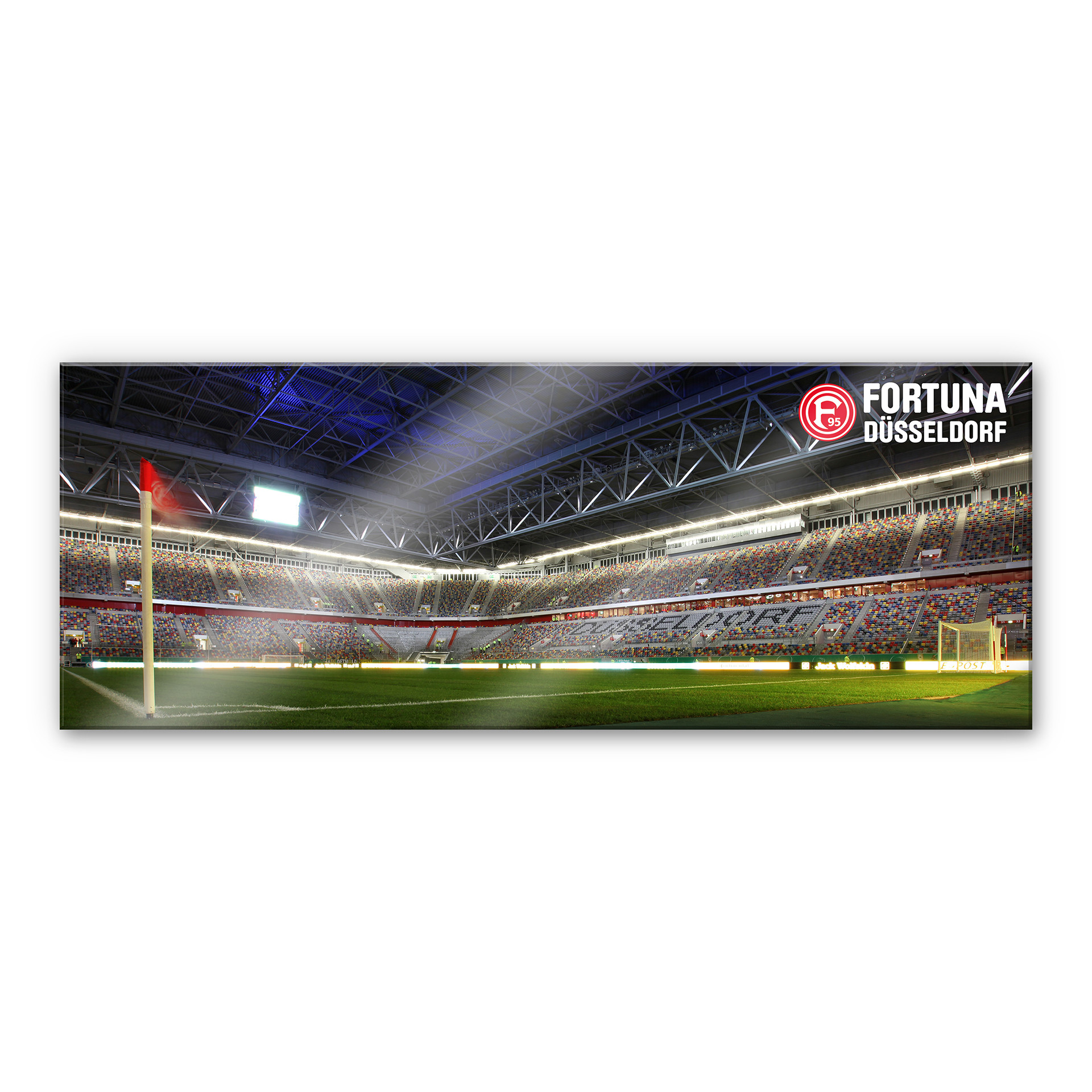 XXL Wandbild Fortuna Düsseldorf Stadion Eckfahne