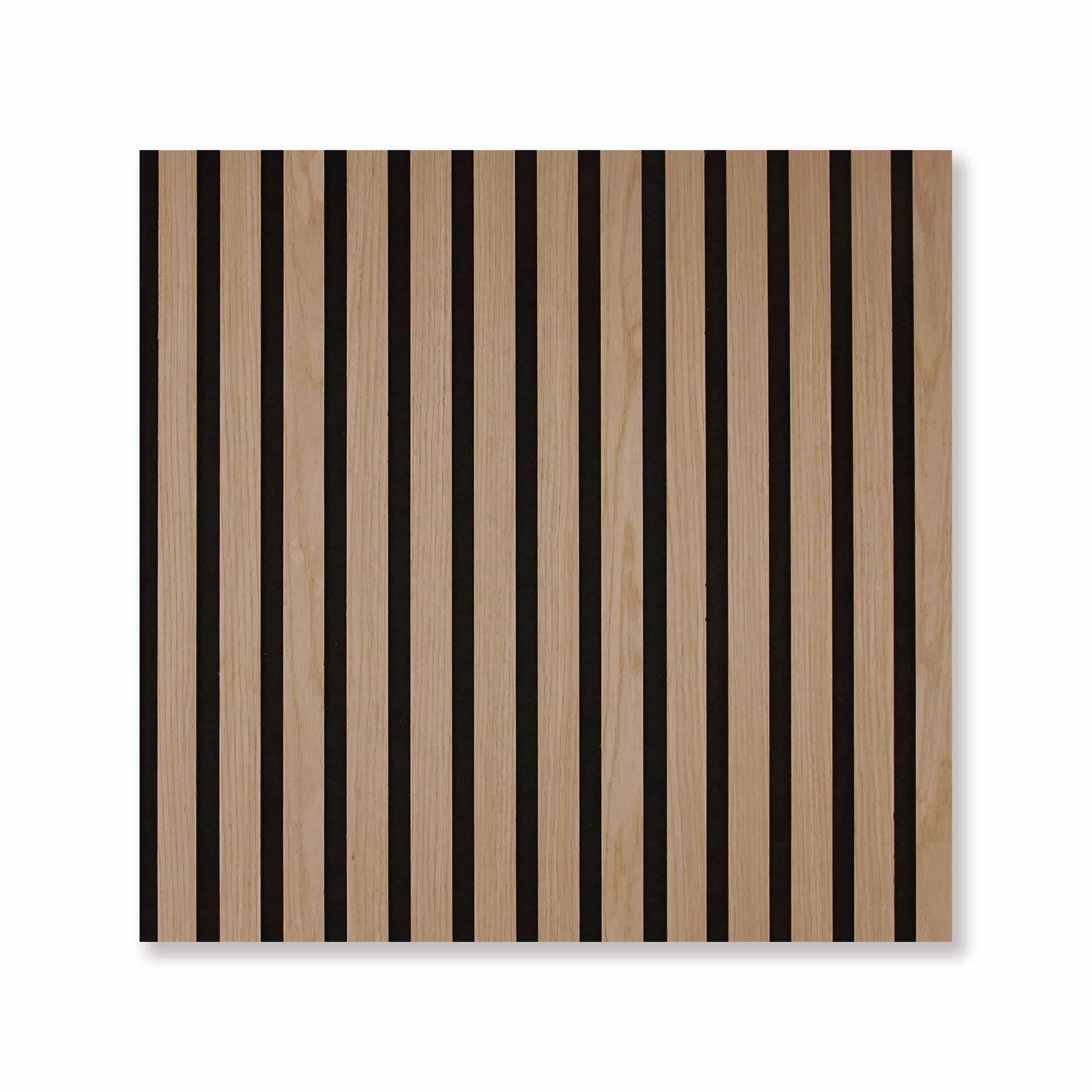 Panneau mural Placage de panneau acoustique mural modulaire Jangal - Chêne Davert