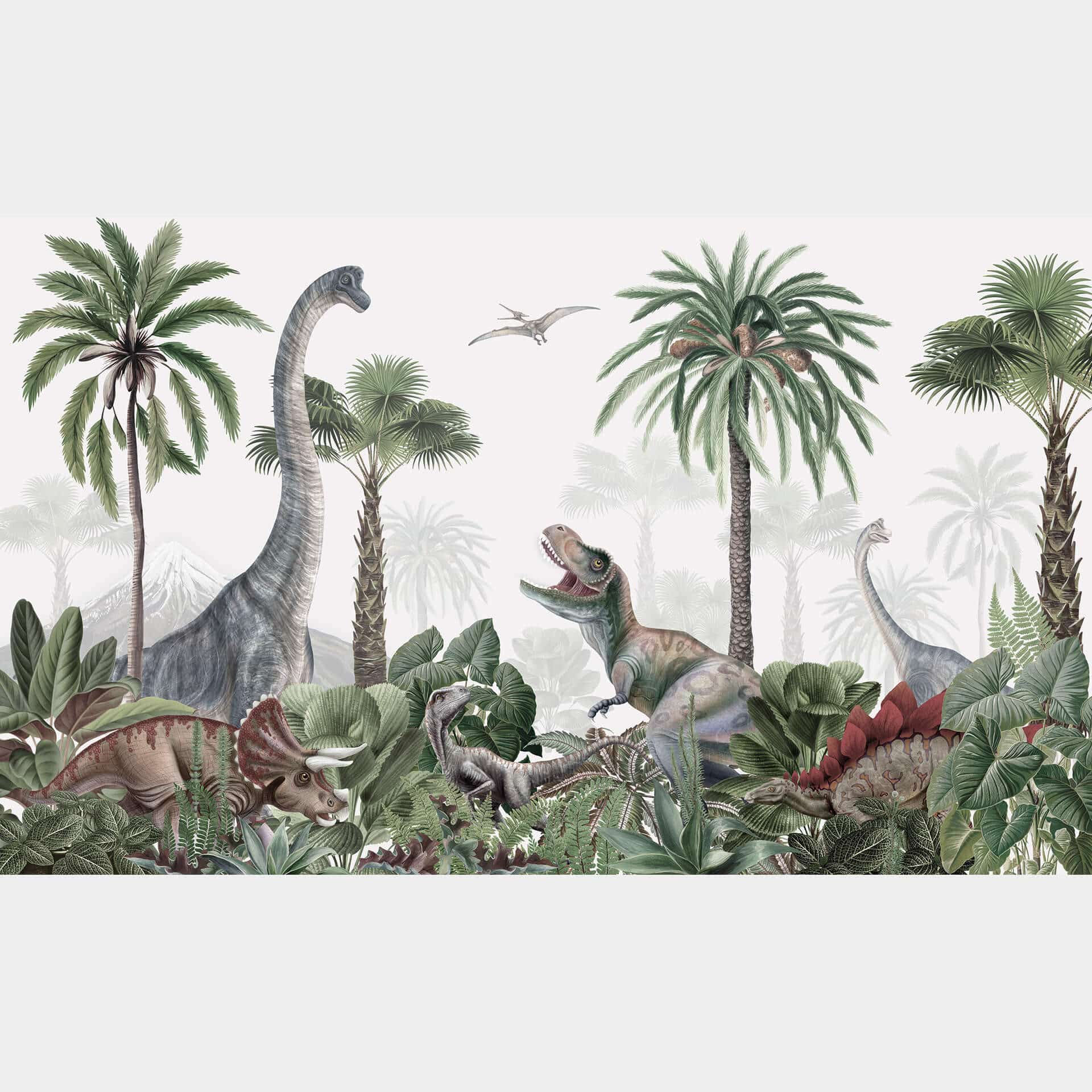 Fotobehang Kikki Belle - Dino Avontuur