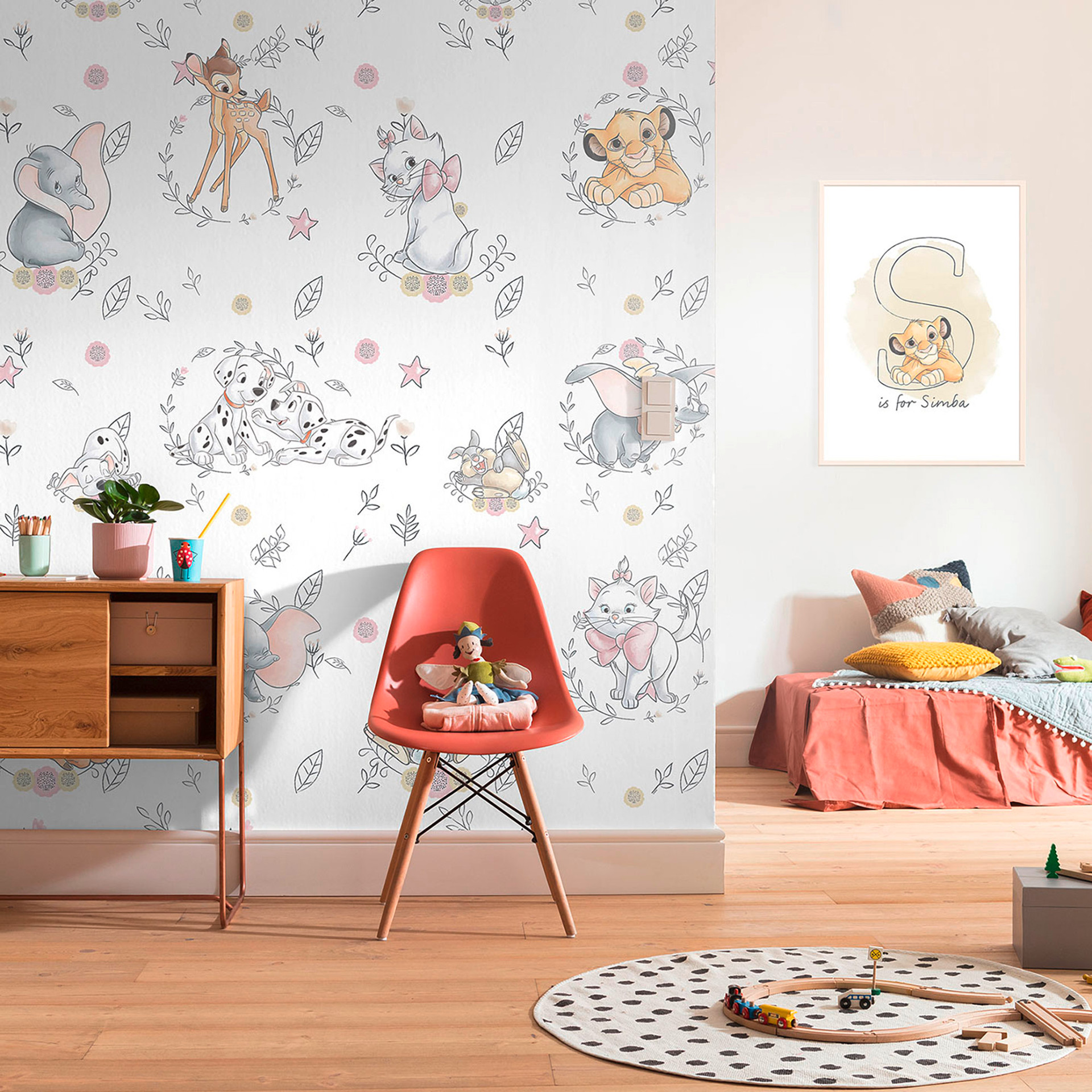 Vliesbehang - Beste vrienden - 200 x 280 cm