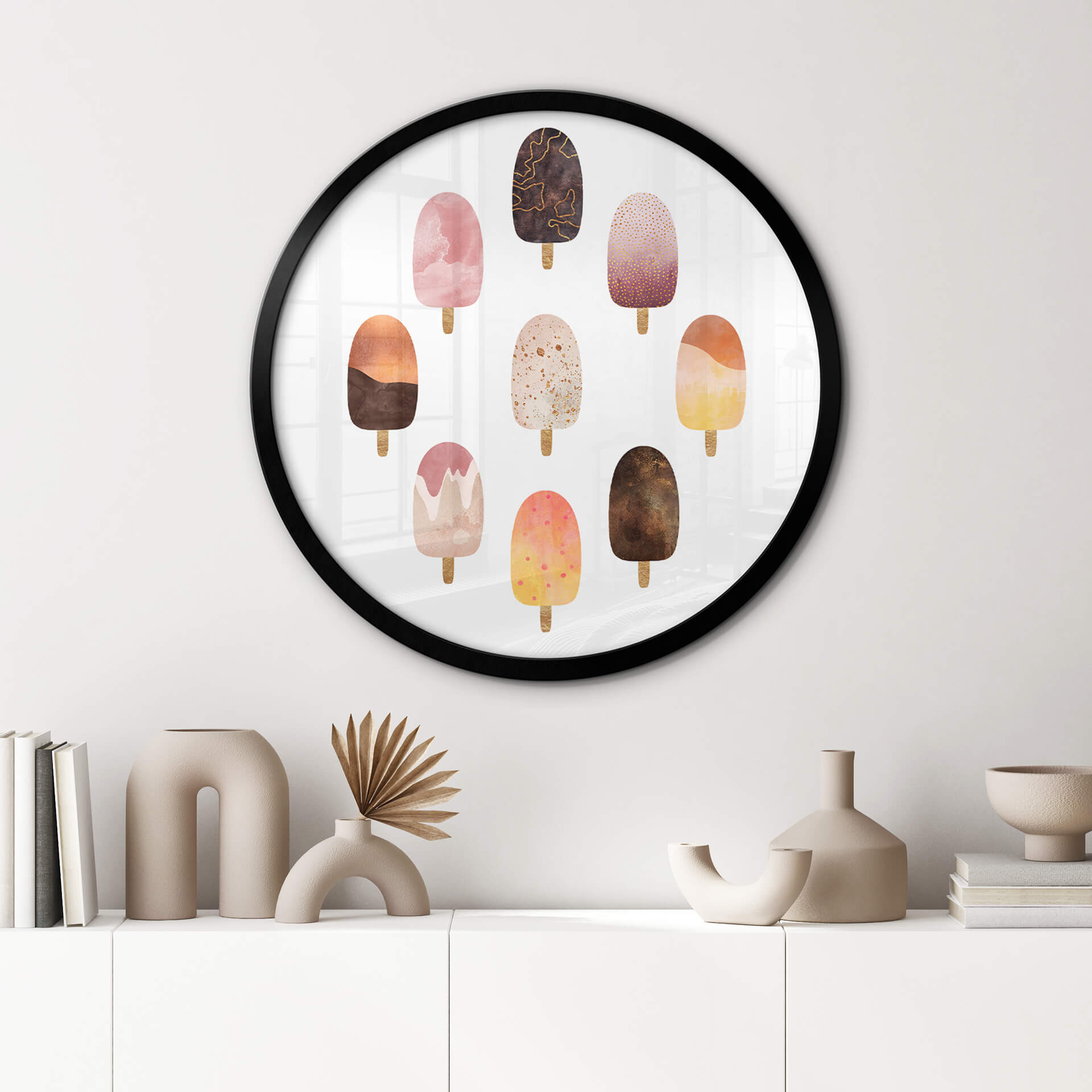 Poster Fredriksson - Variation de glace