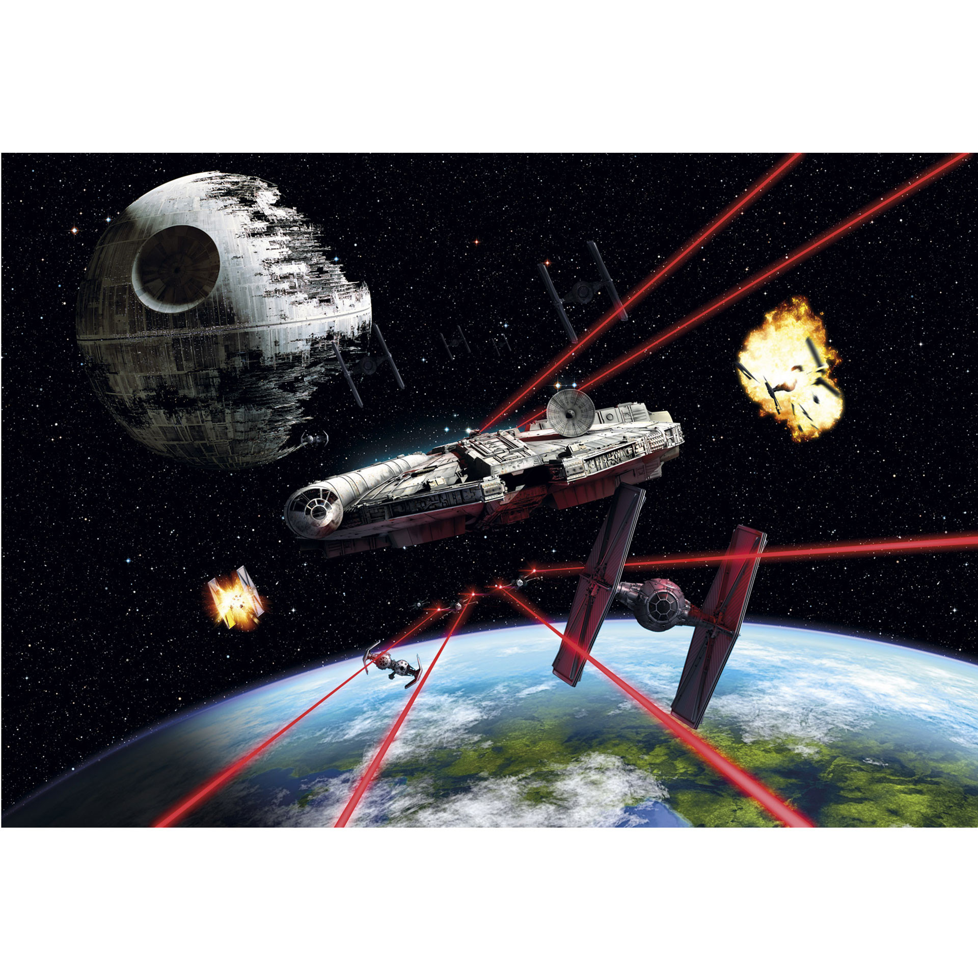 Fotobehang Papierbehang Star Wars Millennium Falcon