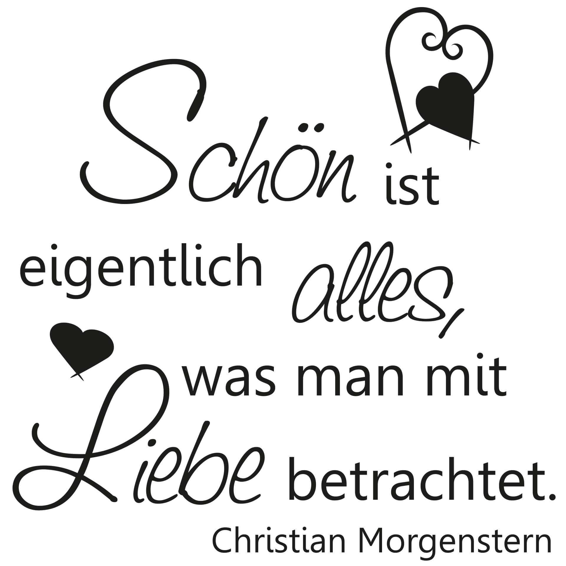 Wandtattoo Schön ist eigentlich alles...