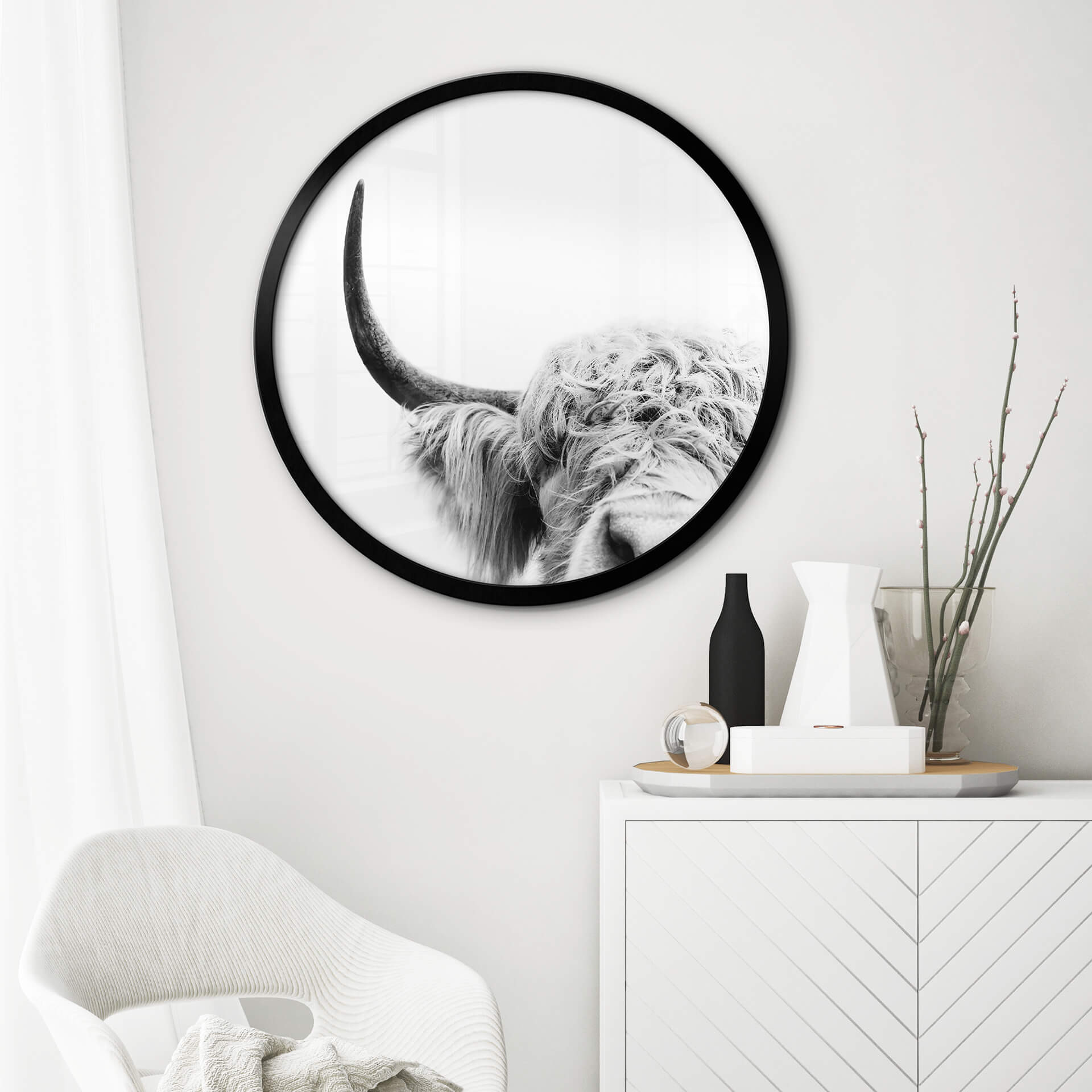 Poster Sisi & Seb - Taureau - Rond