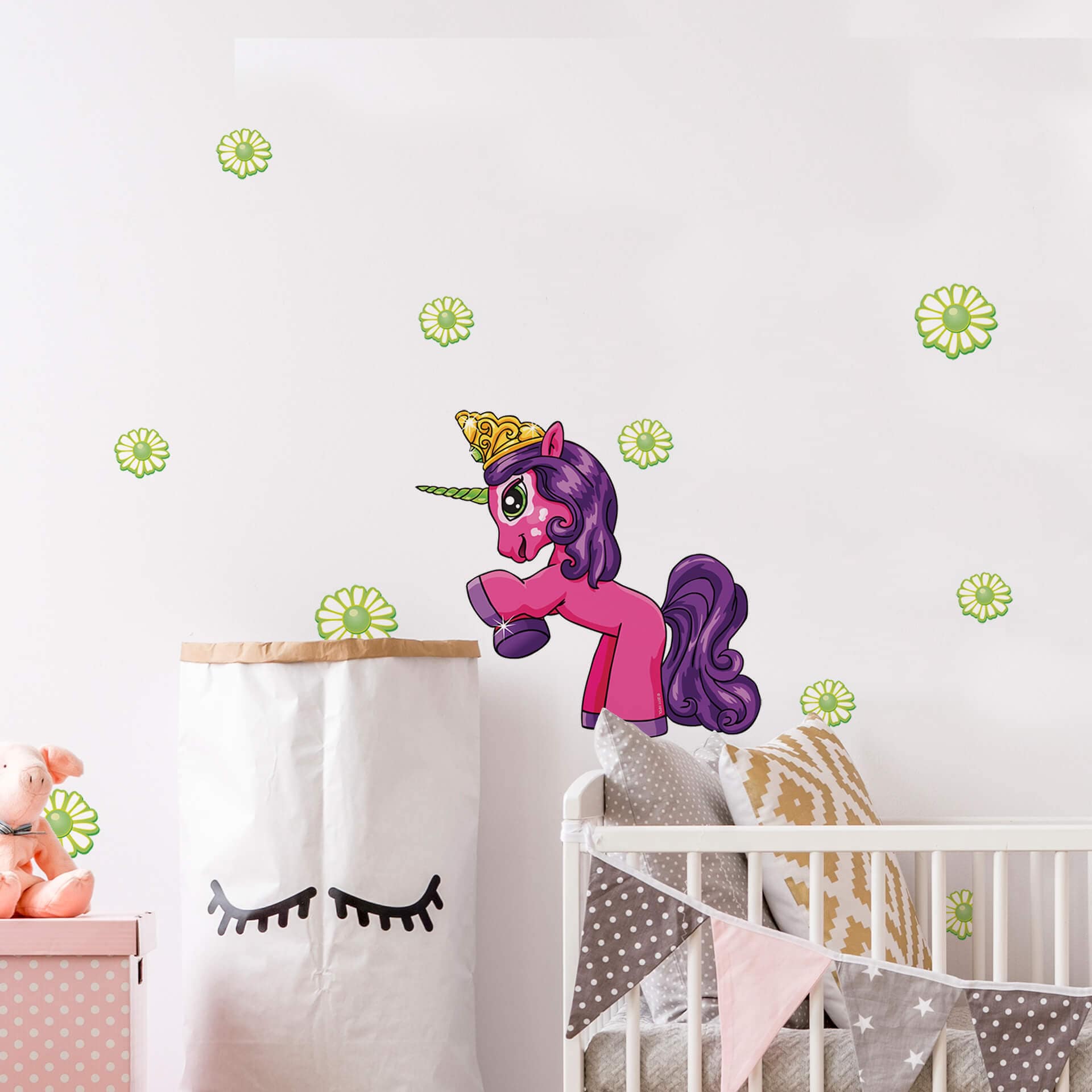 Wallsticker Filly Unicorn Friendship Alvara