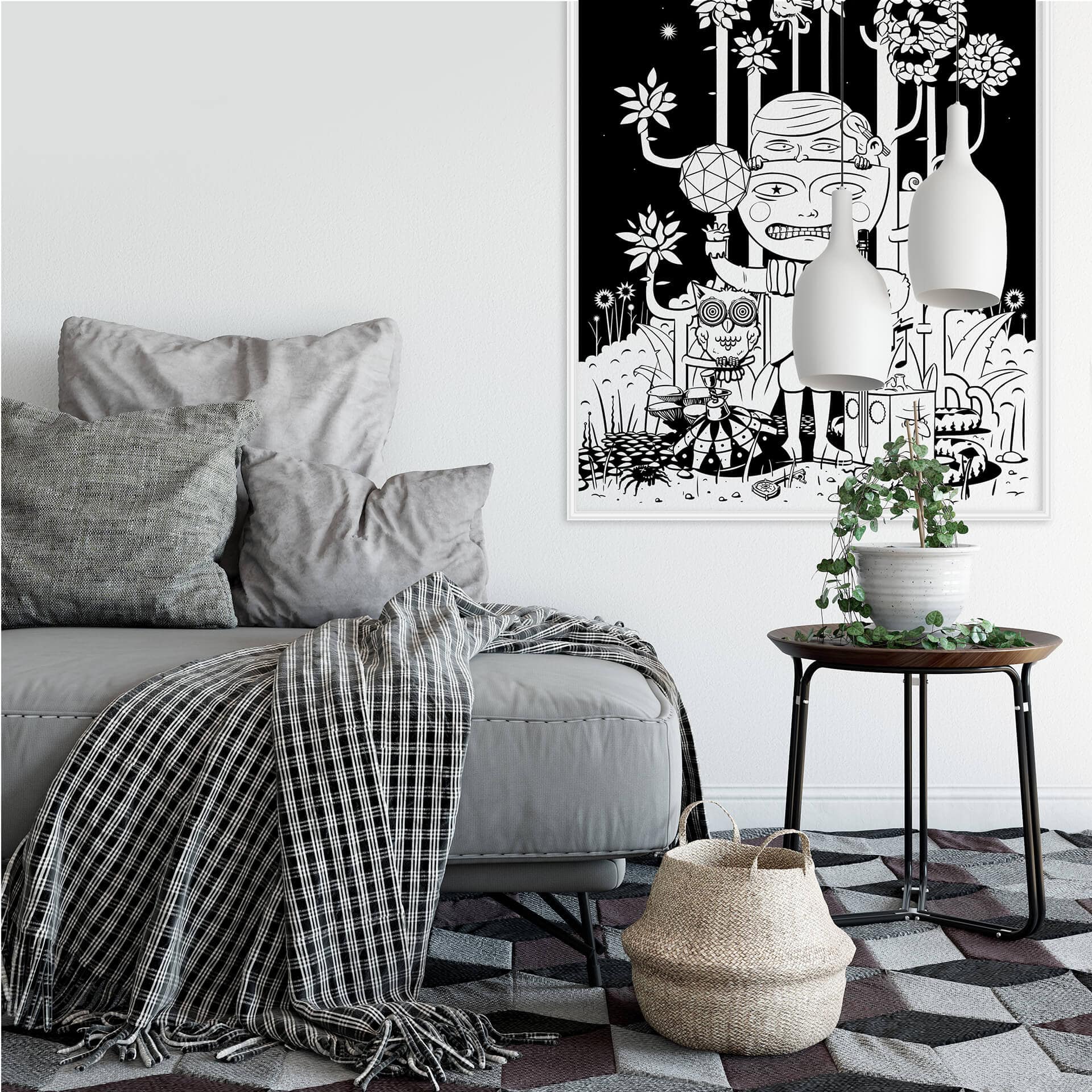 Wallprint Drawstore - In the Woods
