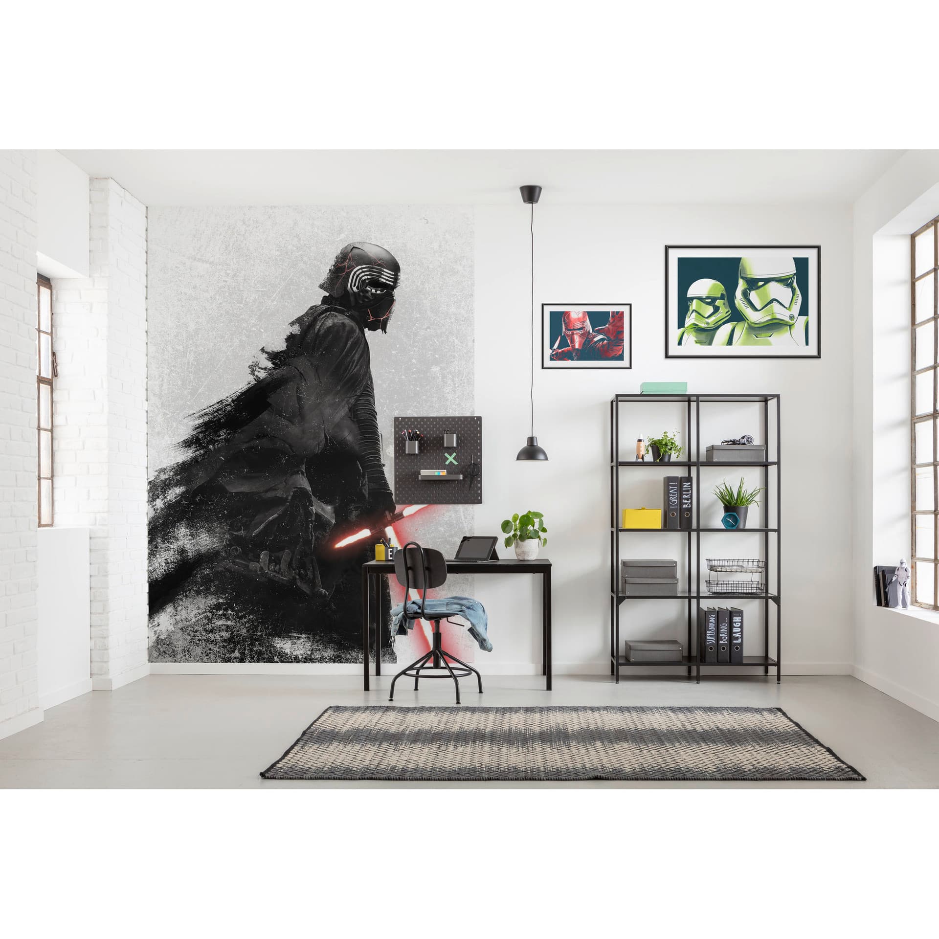 Vlies Fototapete - Star Wars Kylo Vader Shadow - 200 x 280 cm