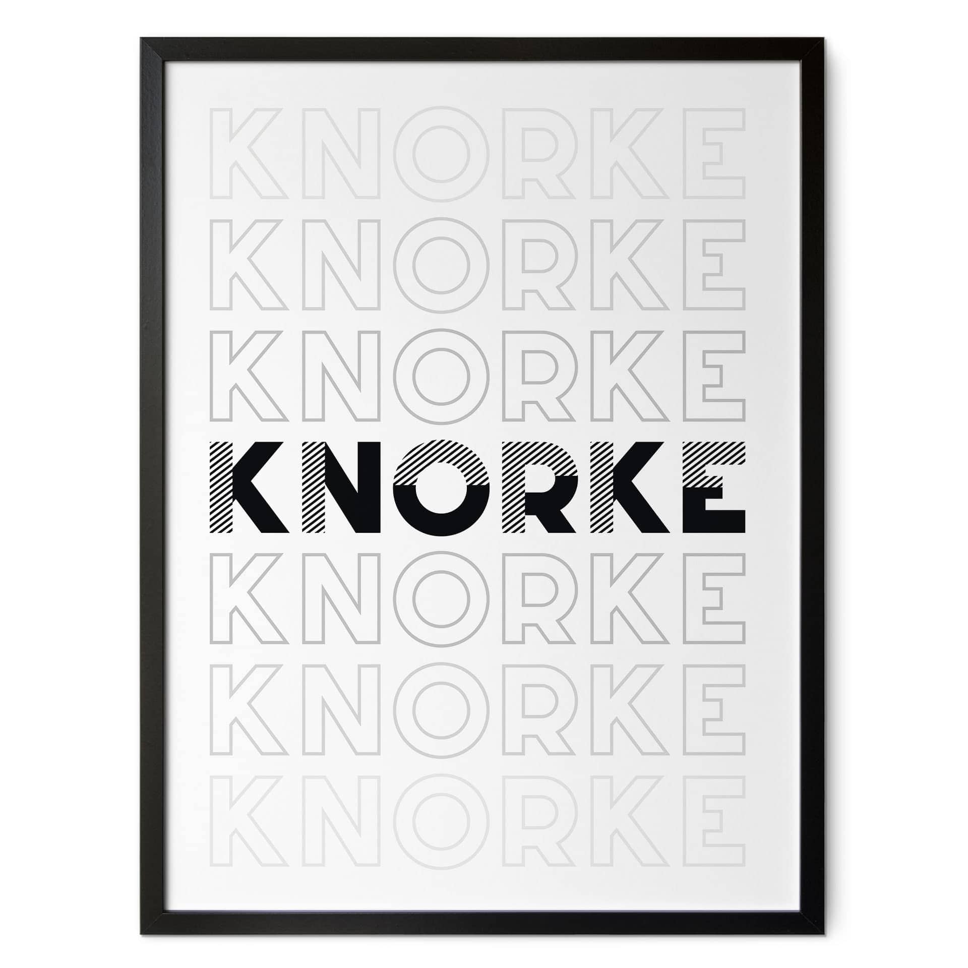 Poster Knorke