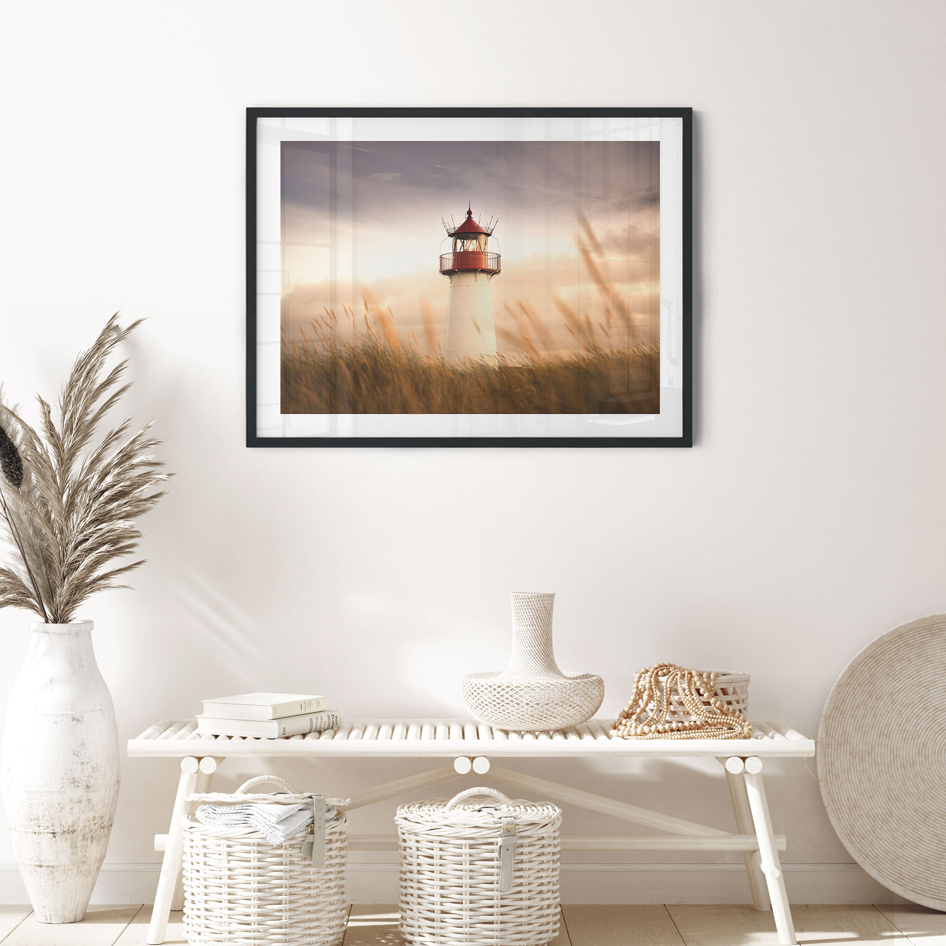 Poster Phare sur la côte de Sylt - Eisenmann