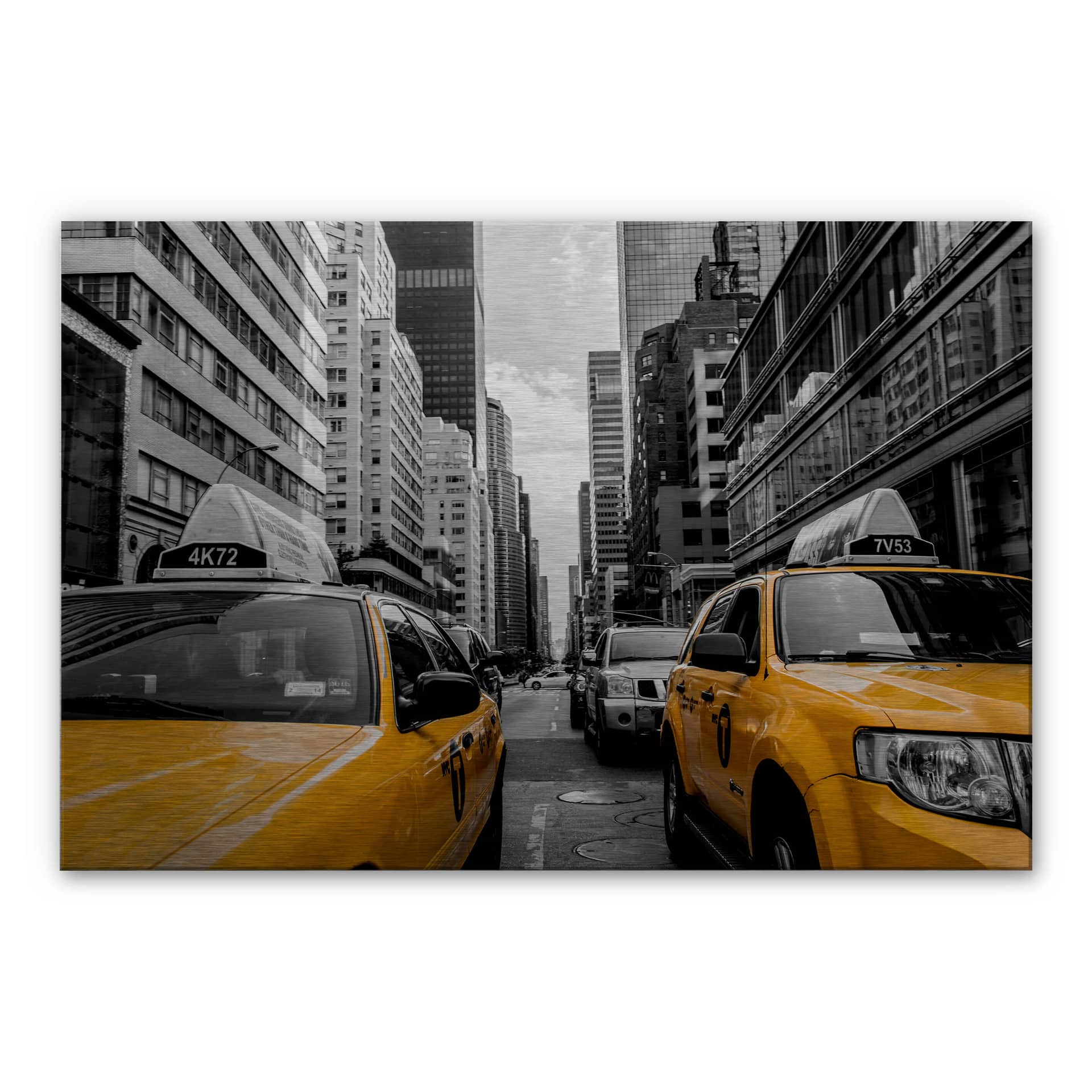 Stænkplade - Streets in New York City - AluDibond