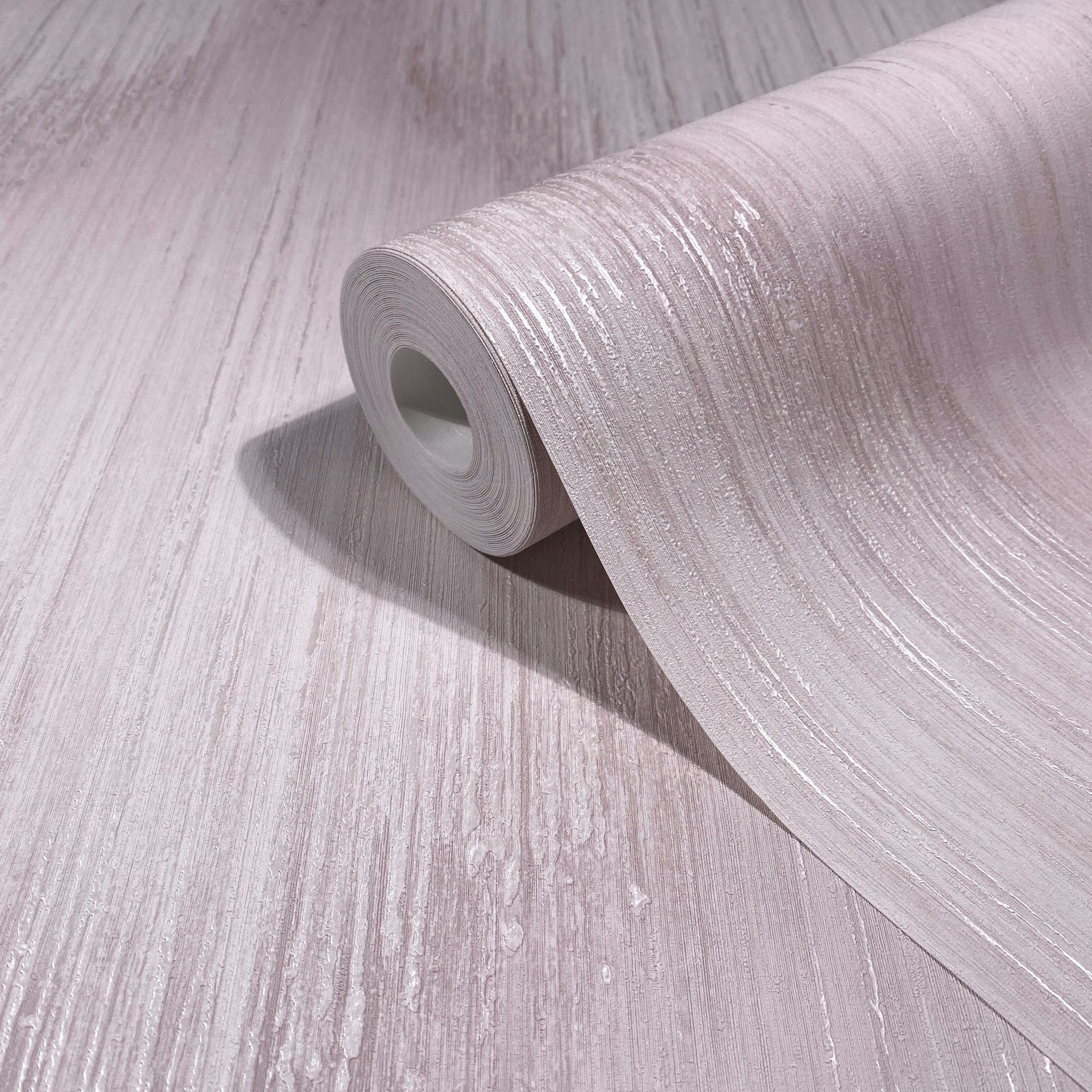 Vliesbehang strepen, ruitvormige strepen modern in roze-bruin - Papis Loveday