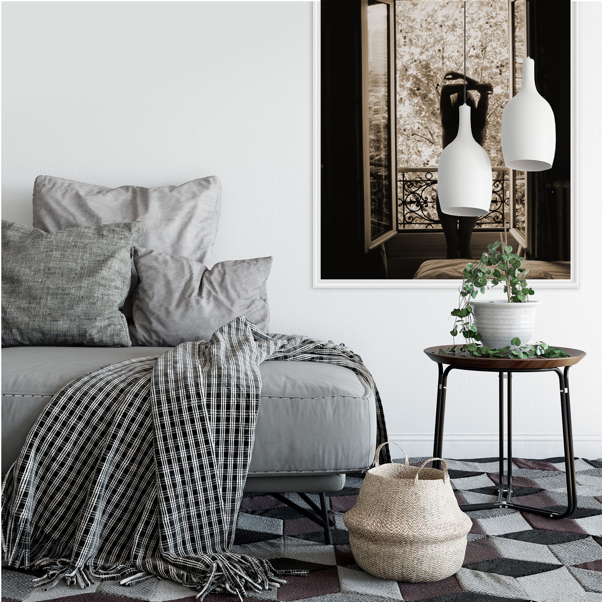 Wallprint W - Der Blick aus dem Fenster!