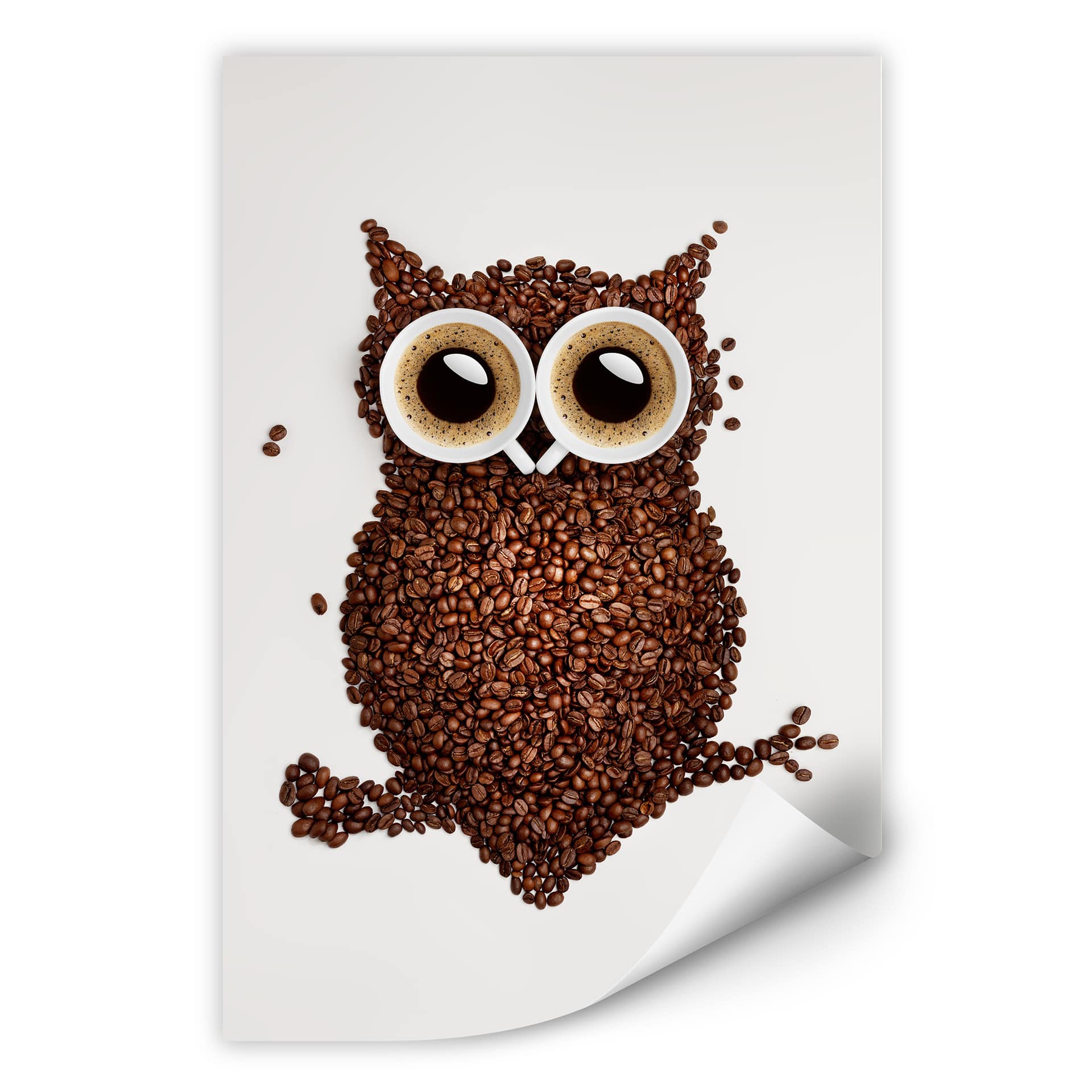 Wallprint W - Kaffeeeule