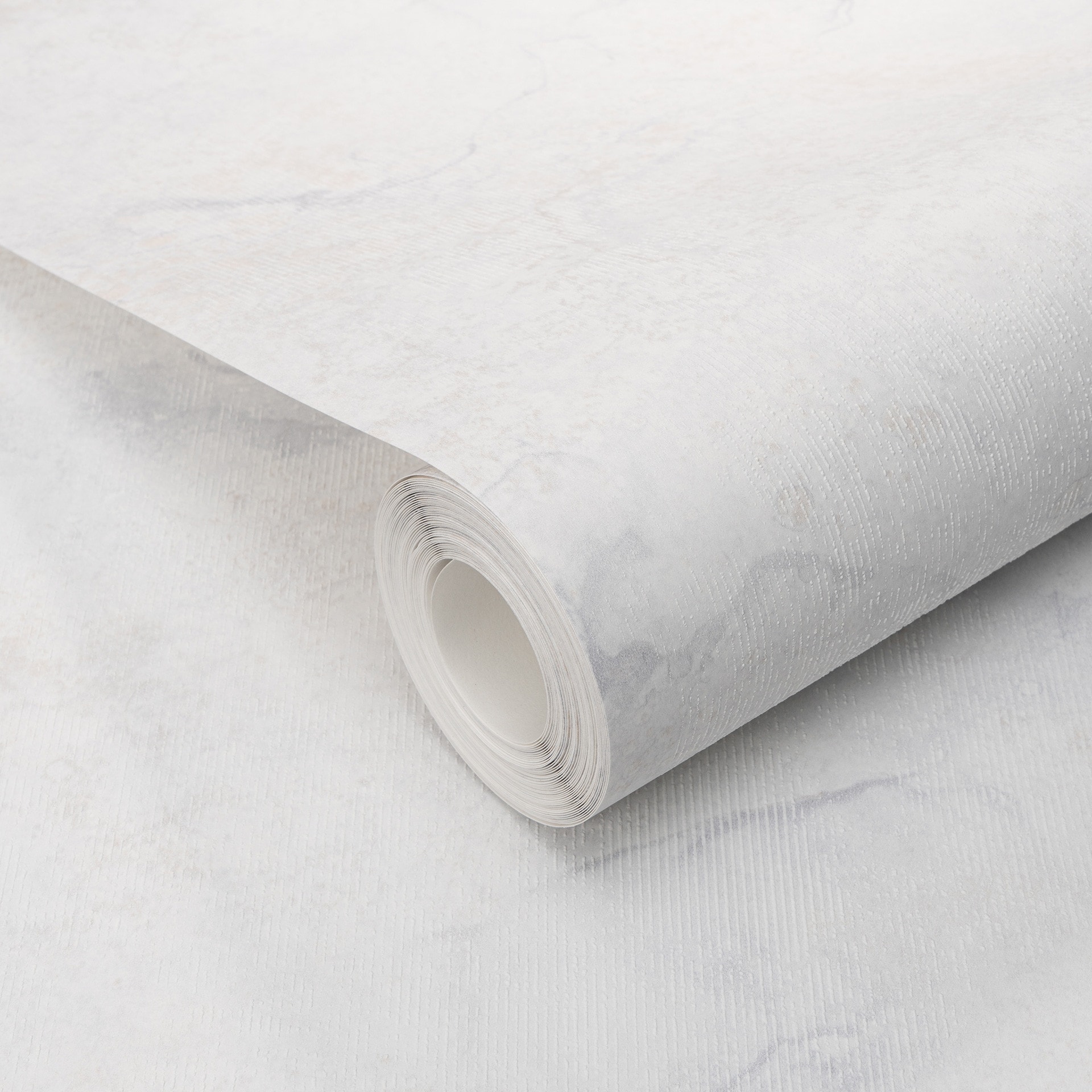 PVC-vrij vliesbehang met marmer look in grijs