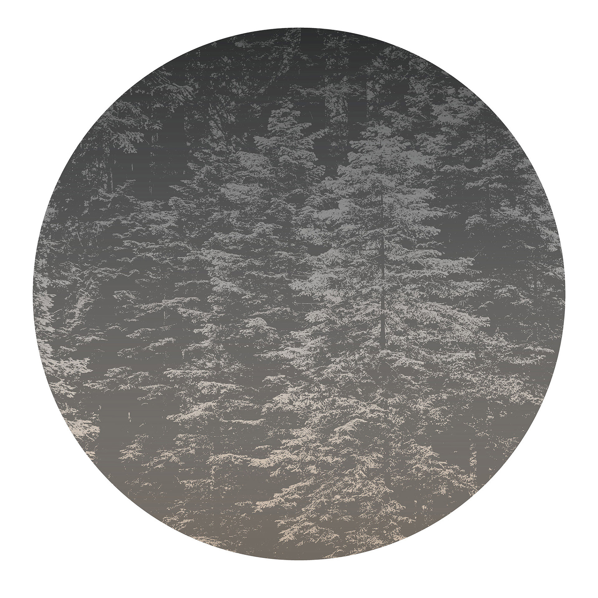 Papier peint numérique Hazy Pines en 1,4 m x 1,4 m Fashion for Walls 4 de Guido Maria Kretschmer